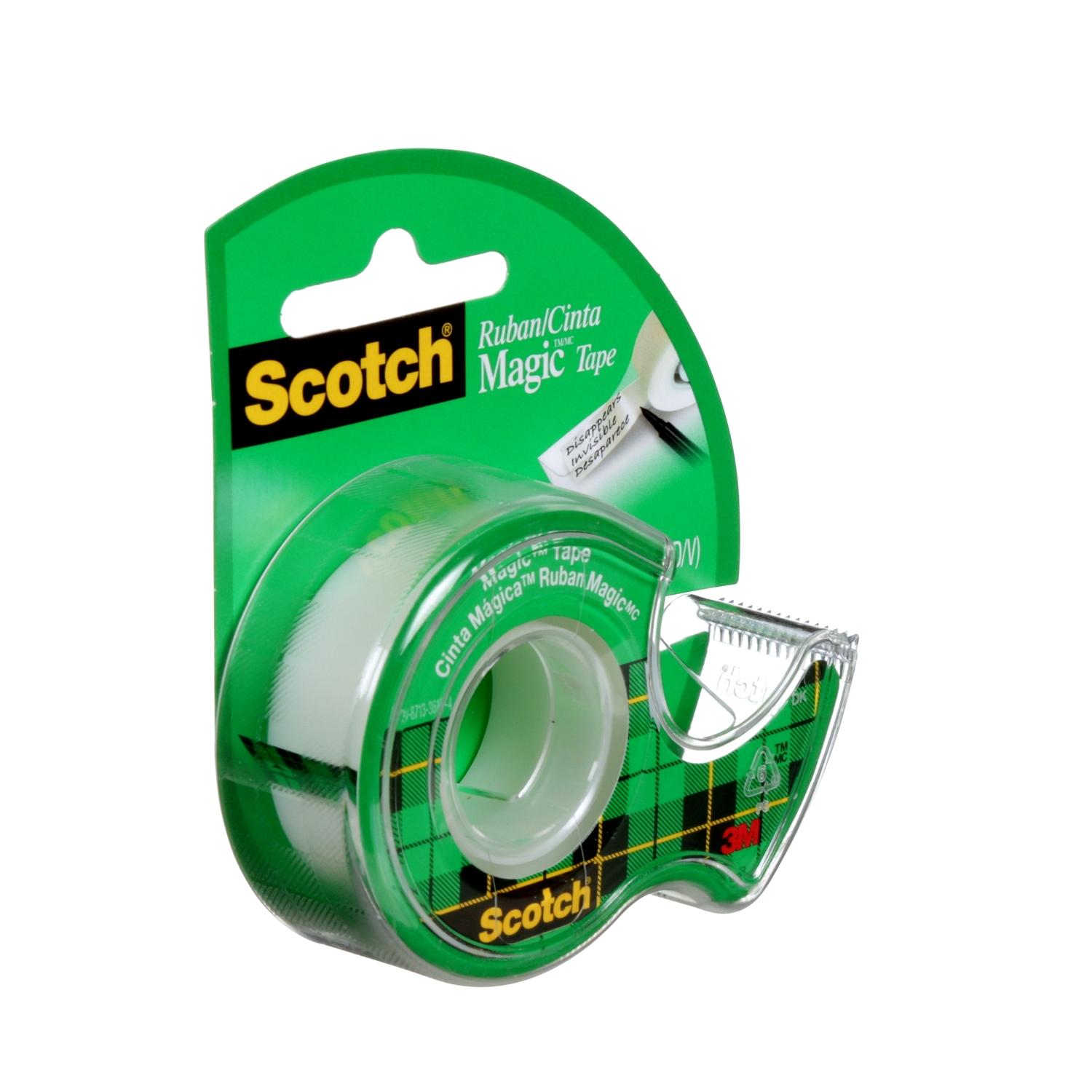 Scotch Magic 3/4in. W x 300" L Tape Clear