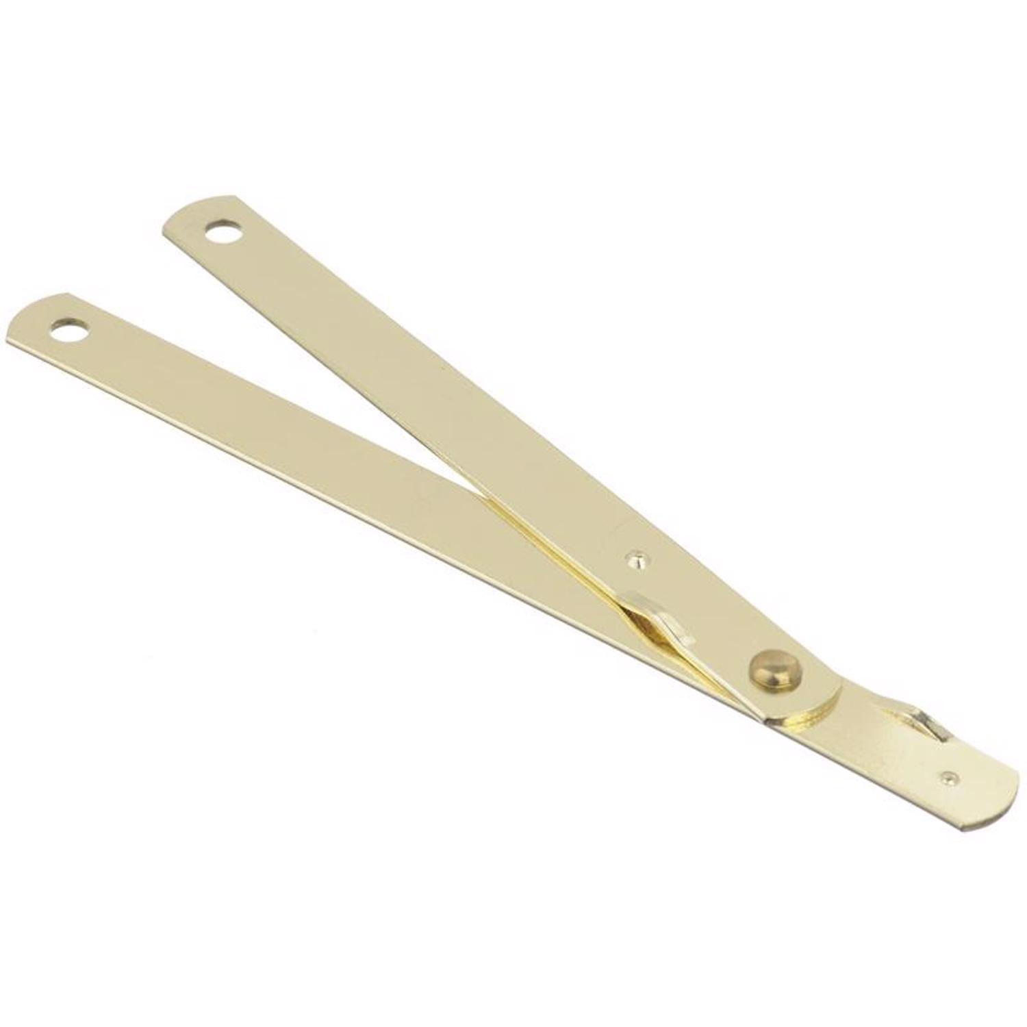 Ace 9-1/2 in. H Straight Brass Table Leg Brace