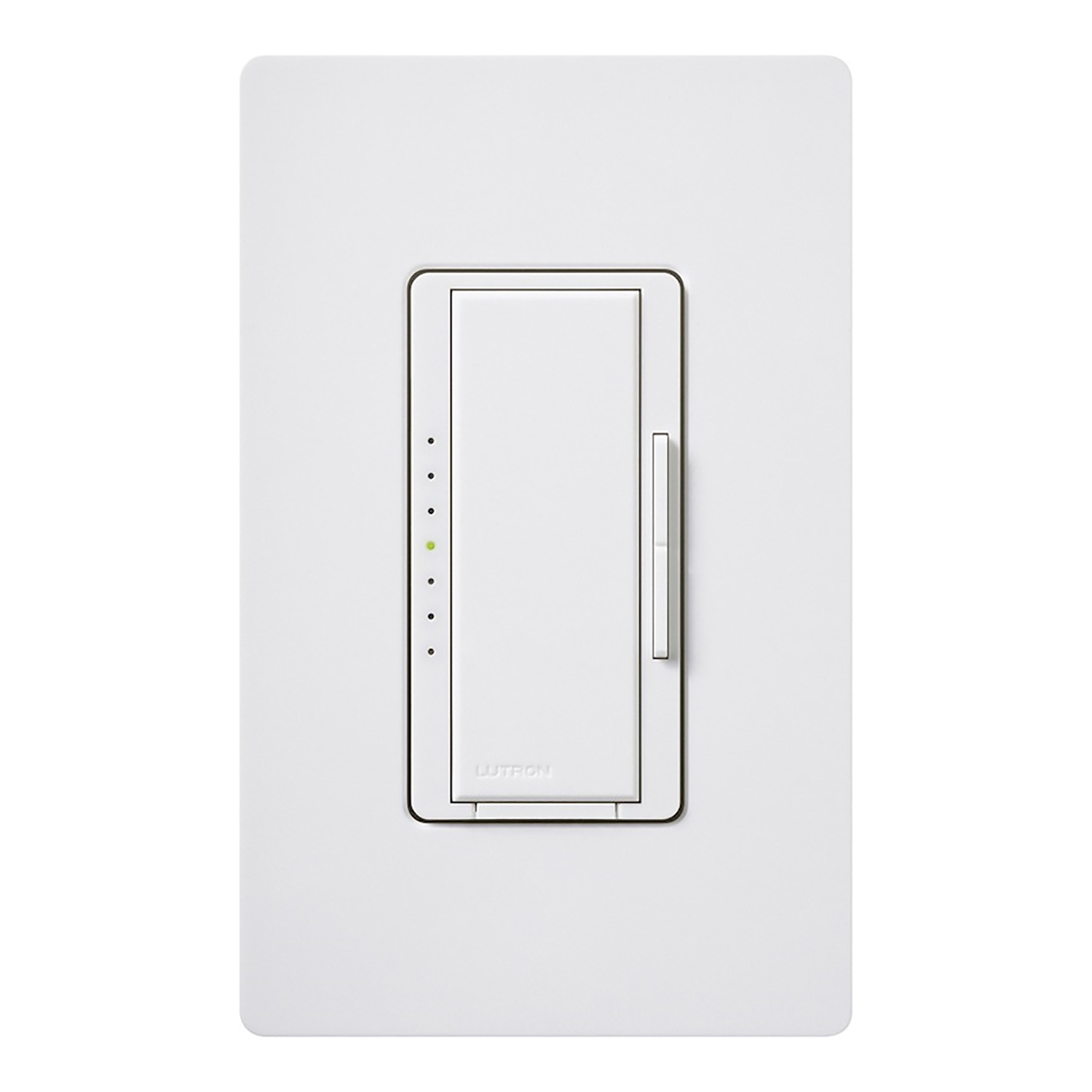 Lutron Maestro White 150 W 3-Way Dimmer Switch 1 pk