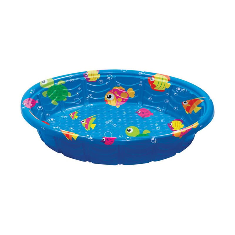 Summer Escapes Round Plastic Wading Pool 11.4 in. H X 59 in. D