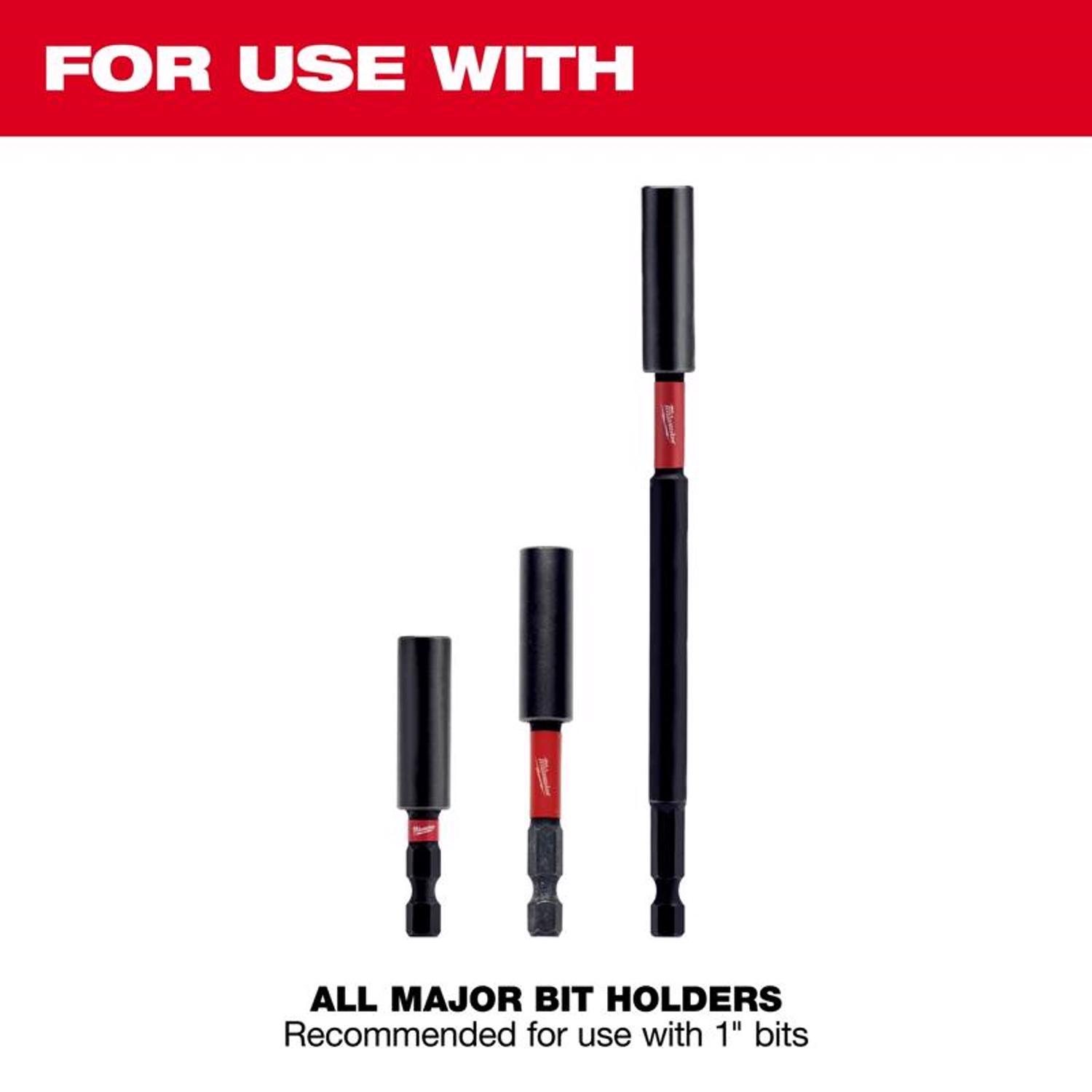 Milwaukee Shockwave Phillips #2 X 1 in. L Screwdriver Bit Steel 2 pk