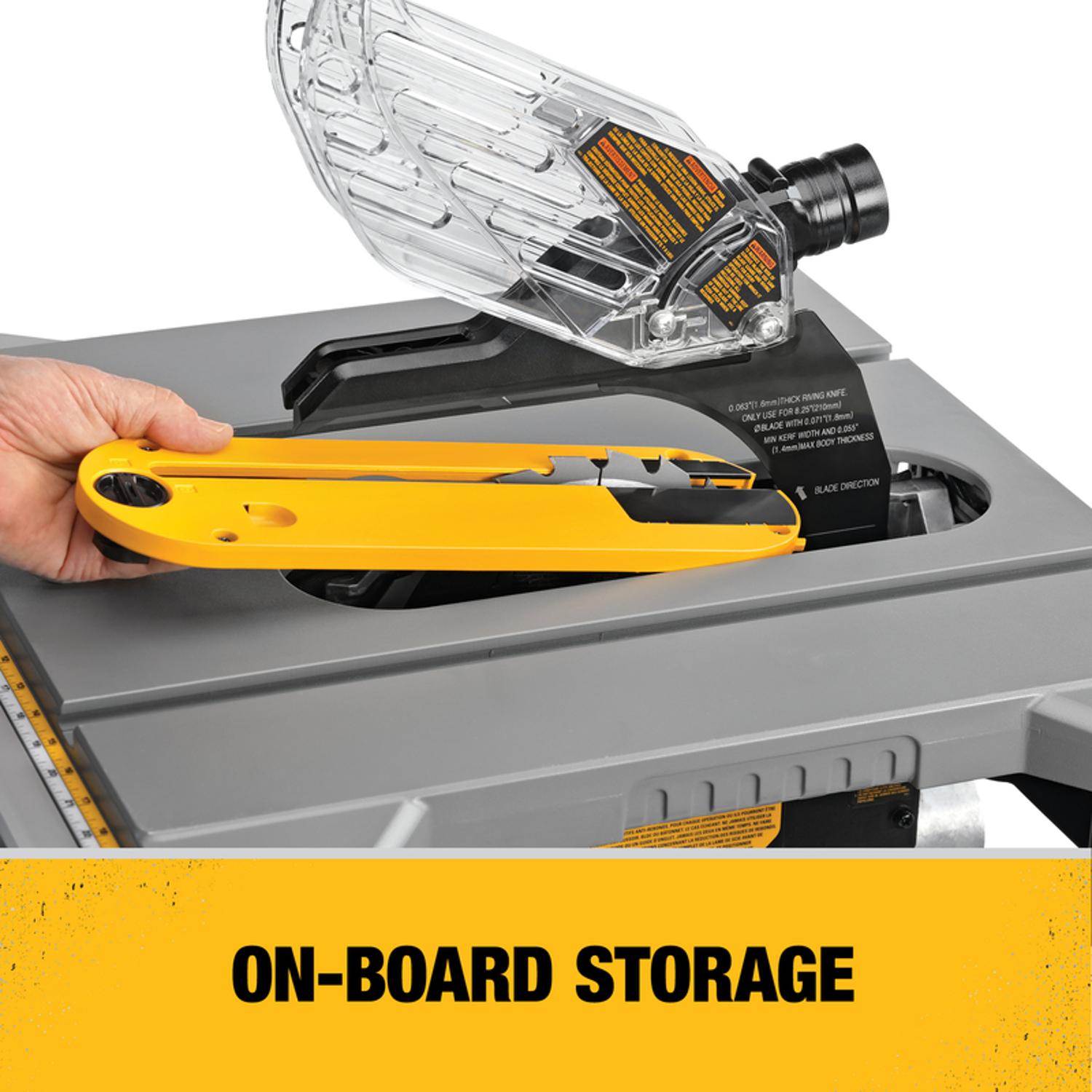 DeWalt 15 amps Corded 8-1/4 in. Compact Table Saw