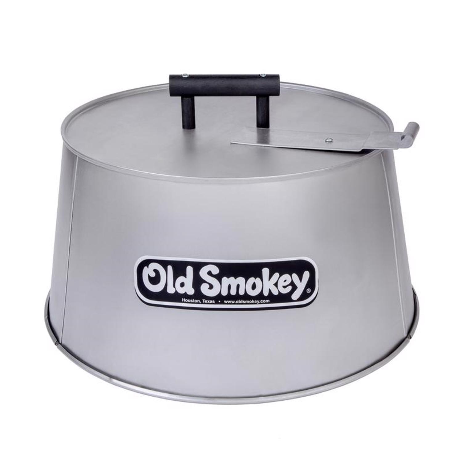 Old Smokey Products 17 in. Charcoal Grill Silver