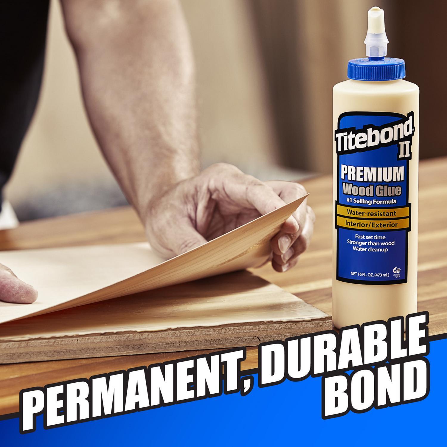 Titebond II Premium Yellow Wood Glue 16 oz