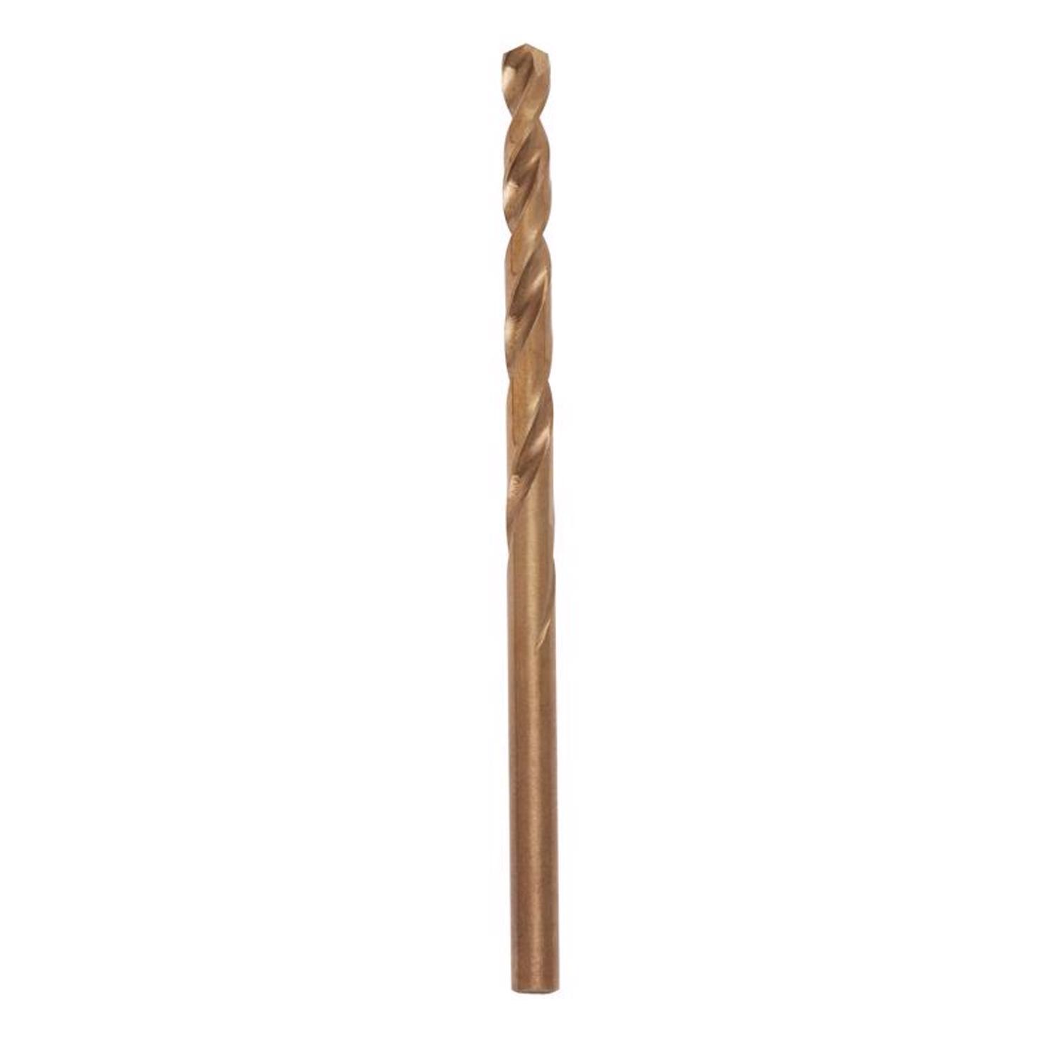 Milwaukee Red Helix 11/64 in. X 3-5/16 in. L Steel Thunderbolt Drill Bit Round Shank 1 pc
