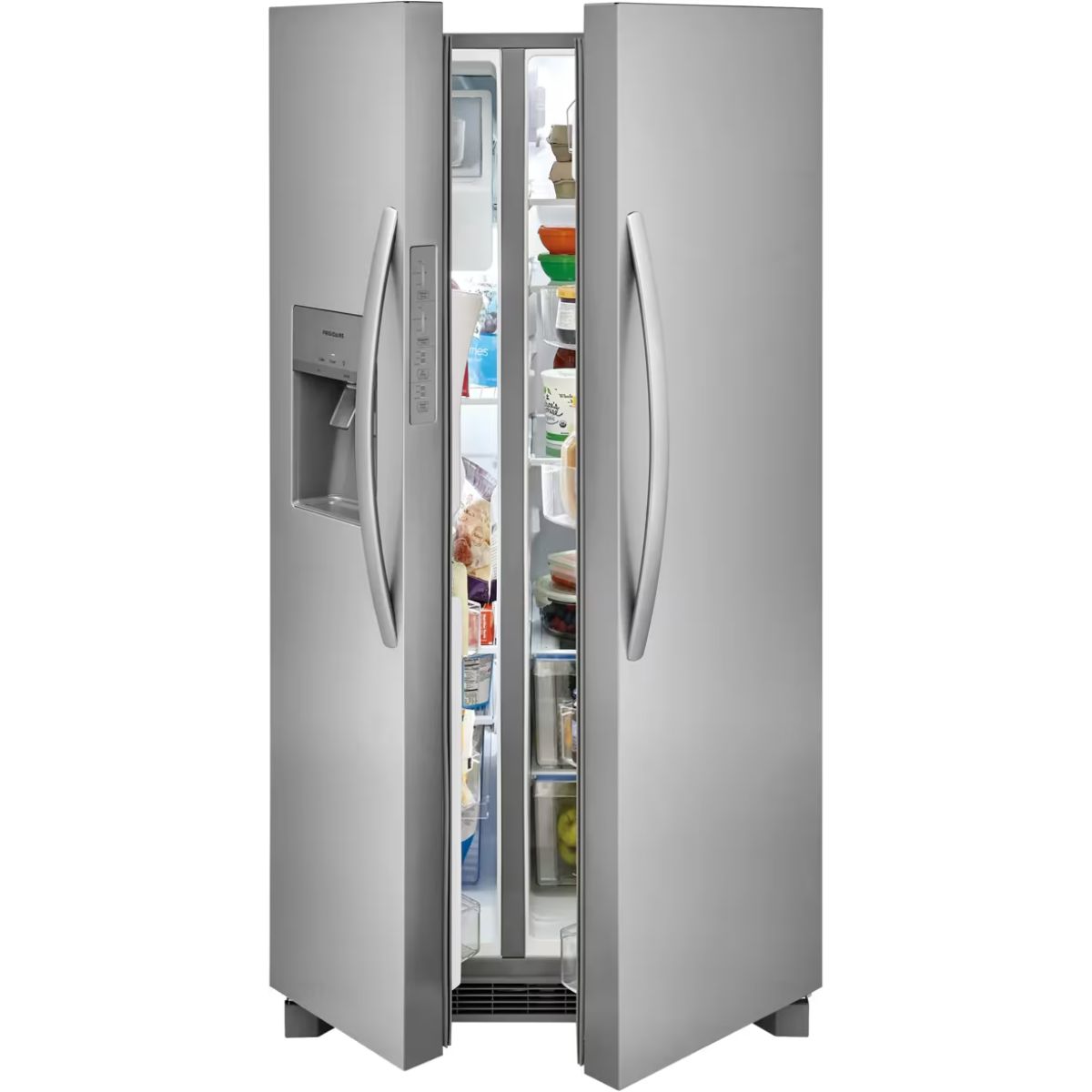 36 in. 26 cu. ft. Standard Depth Side by Side Refrigerator in Stainless Steel