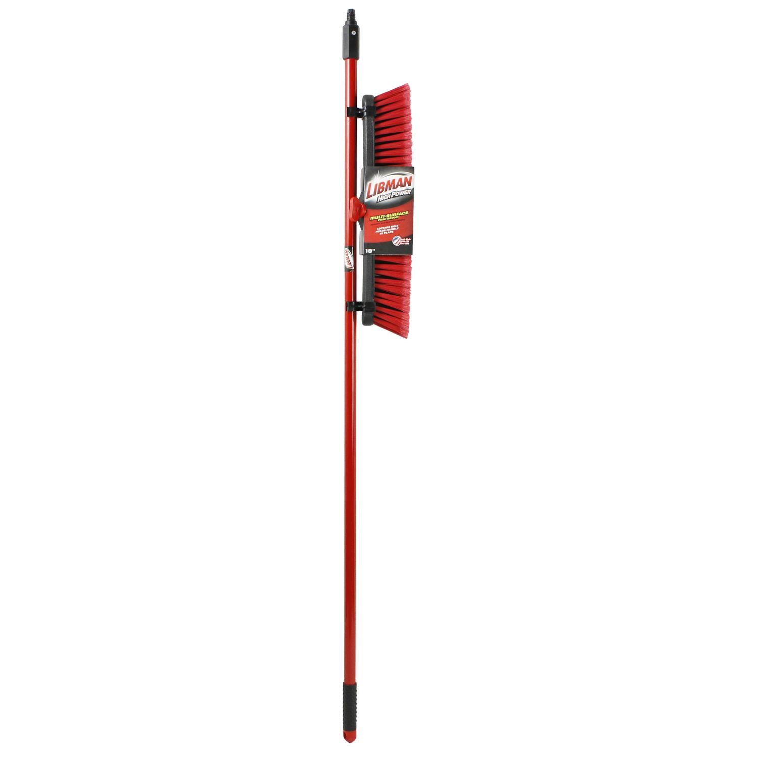 Libman Polyethylene Terephthalate 18 in. Multi-Surface Push Broom