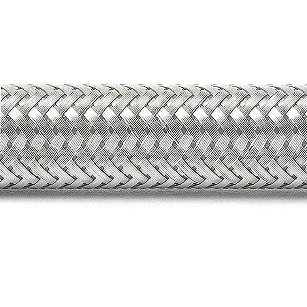 Ace 1/4 in. Compression in. x 1/4 in. D Compression 20 ft. Braided Stainless Steel Ice Maker Supply
