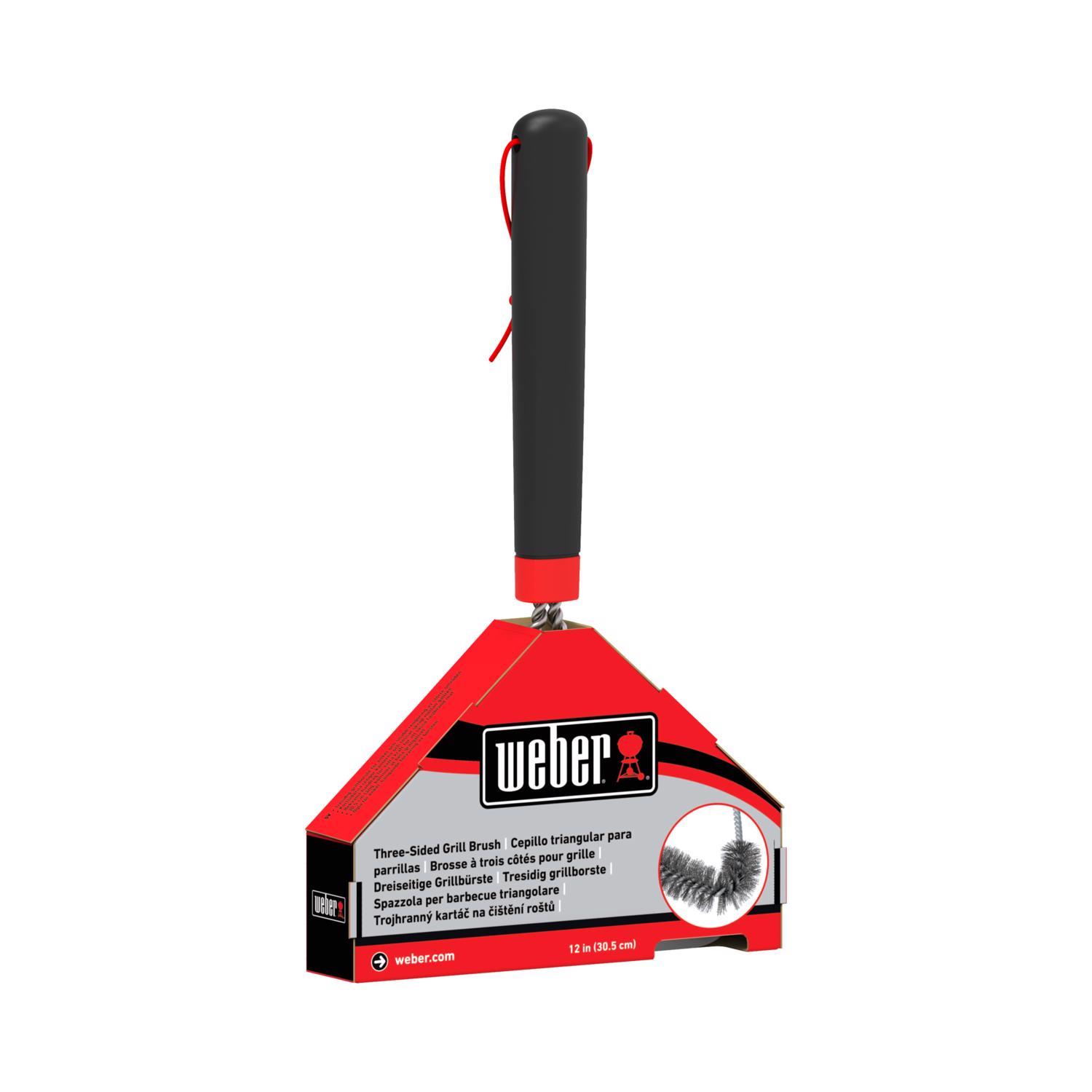 Weber Grill Brush 12 in. H X 1 in. L X 7 in. W 1 pk