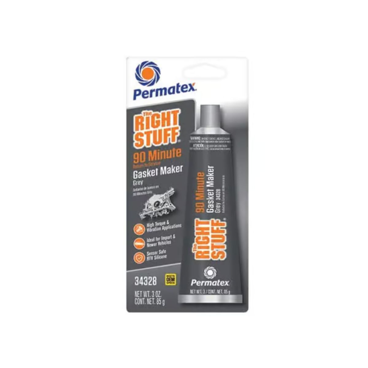 Permatex The Right Stuff Type-1 High Temperature Gasket Maker 3 oz .1 Pack