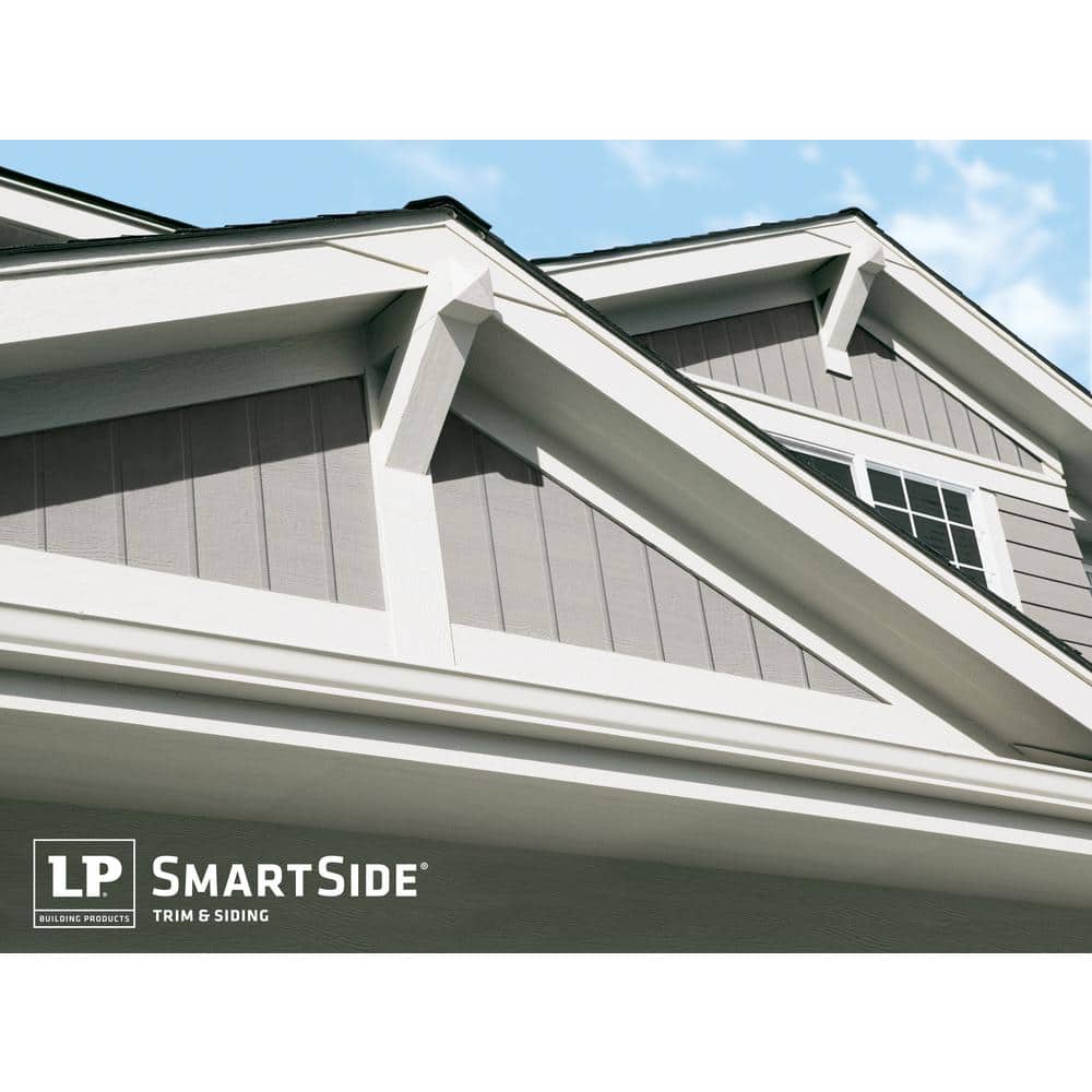 LP SmartSide 38 Series Cedar Texture Soffit - Cut-to-Width Engineered Wood Siding 16" x 16'