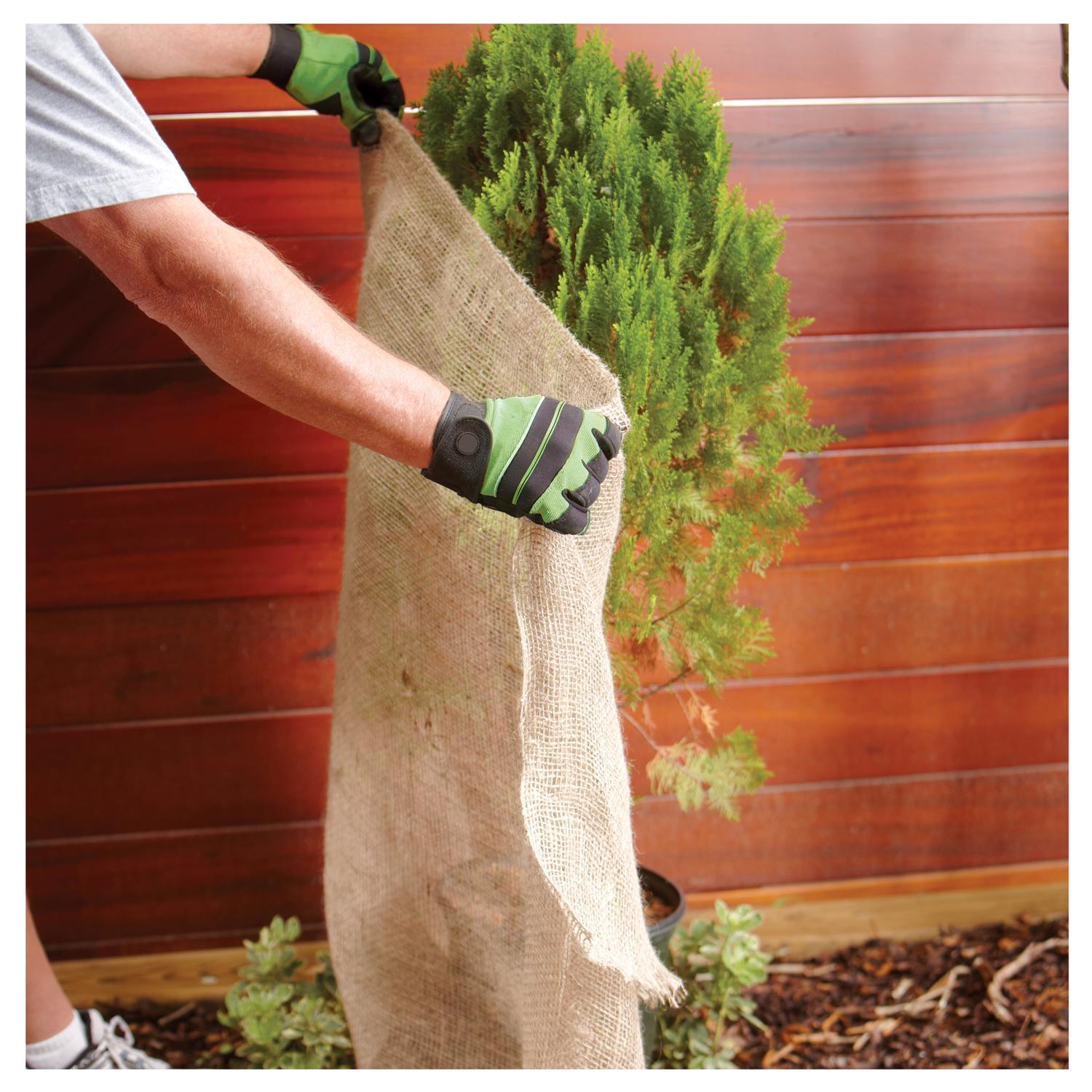 Ace 3 ft. W X 24 ft. L Burlap Ground and Turf Protection