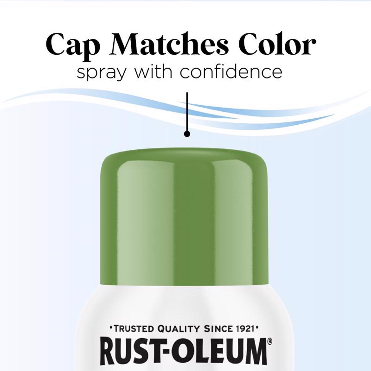 Rust-Oleum Low Odor Gloss Lucky Green Spray Paint 11 oz.