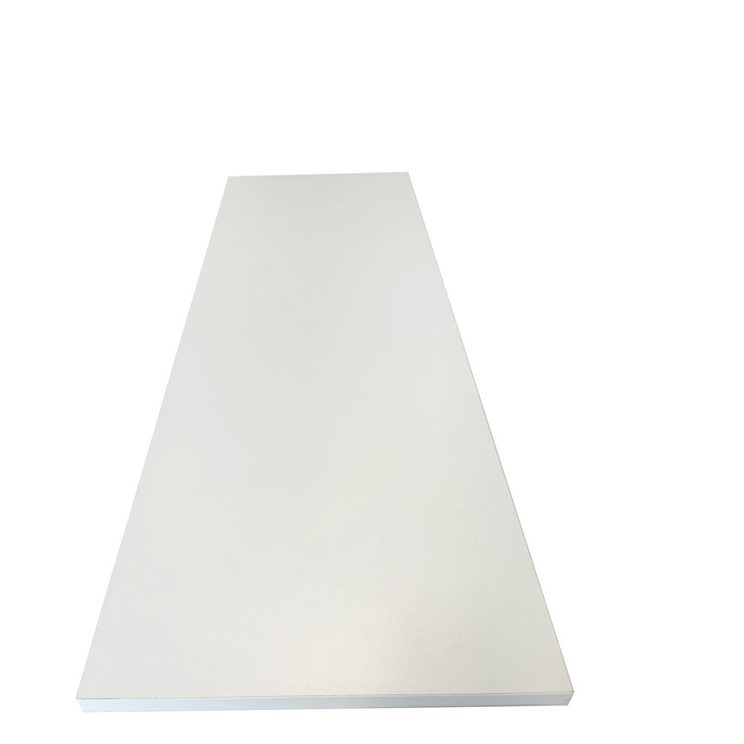 NB 0.63 in. H X 10 in. W X 23.6 in. D White Wood Shelf Board