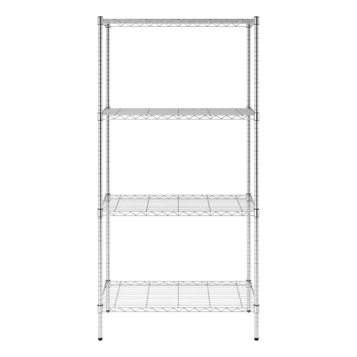 MonsterRax 72 In. H X 36 In. W X 18 In. D Steel 4-Tier Shelving Unit