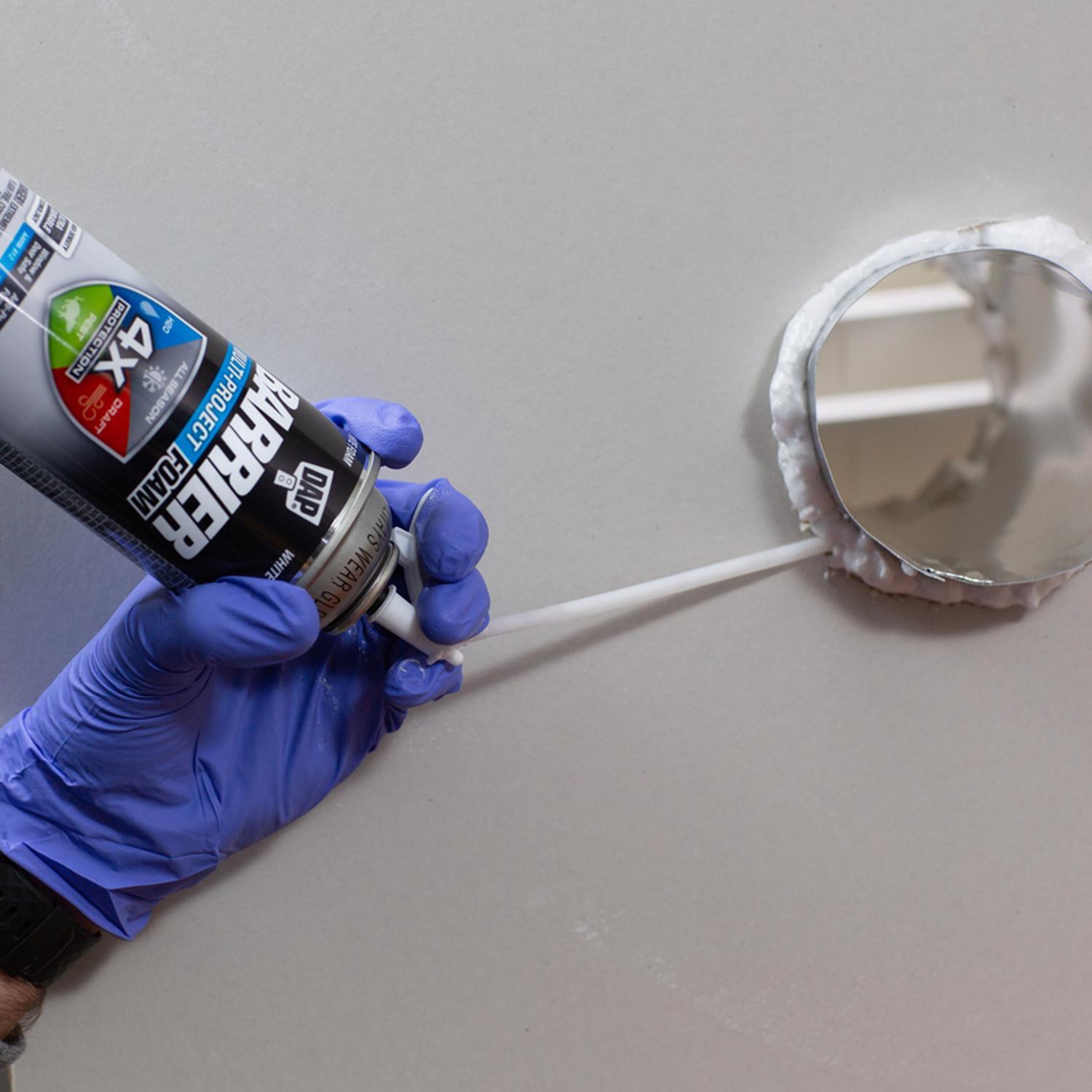 DAP Barrier Foam White Polyurethane Foam Multipurpose Barrier Foam 12 oz