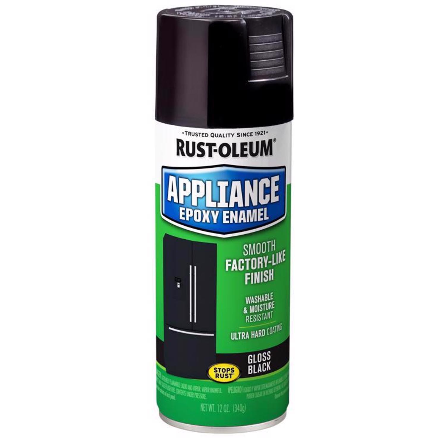 Rust-Oleum Specialty Gloss Black Oil-Based Appliance Epoxy 12 oz