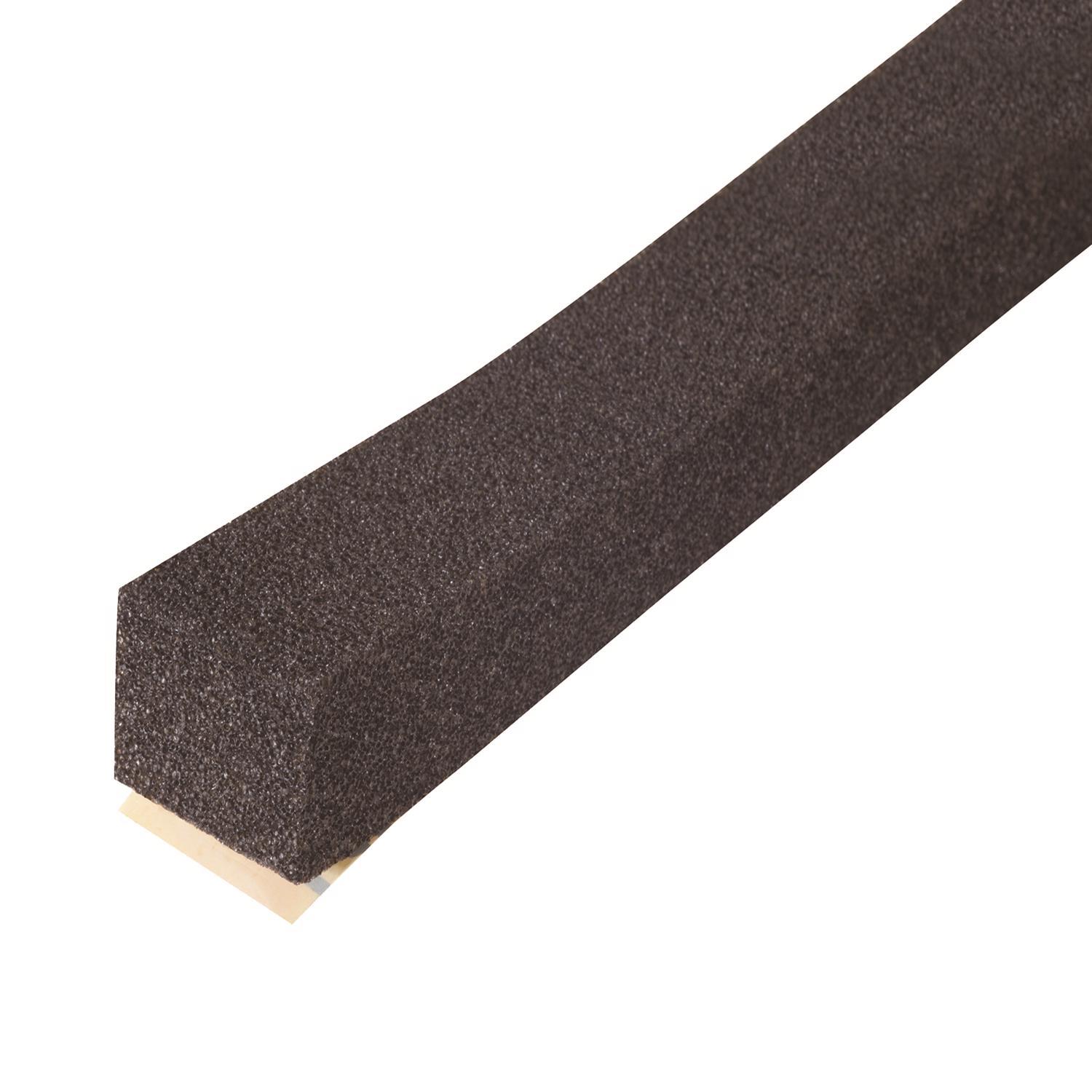 M-D Building Products Black Foam Compression Weatherstrip For Gaps and Openings 13 ft. L X 1 in.