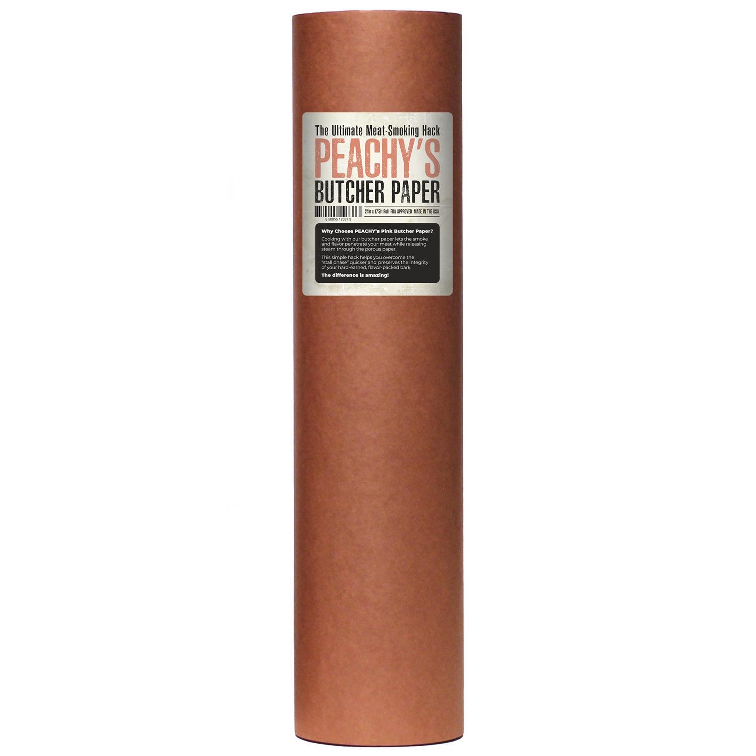 Peachy's Paper BBQ Butcher Paper Roll 175 ft. L X 24 in. W 1 pk