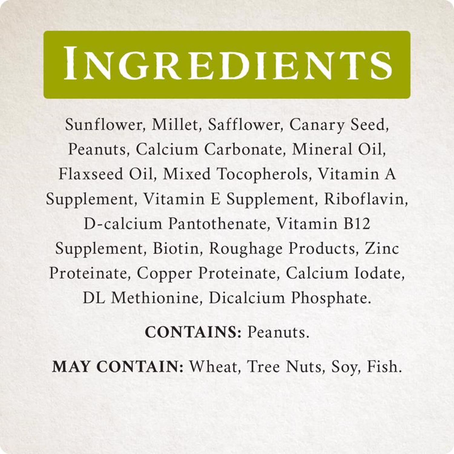 Songbird Selections Perfect Balance Wild Bird Sunflower Seeds and Peanuts Wild Bird Food 5 lb