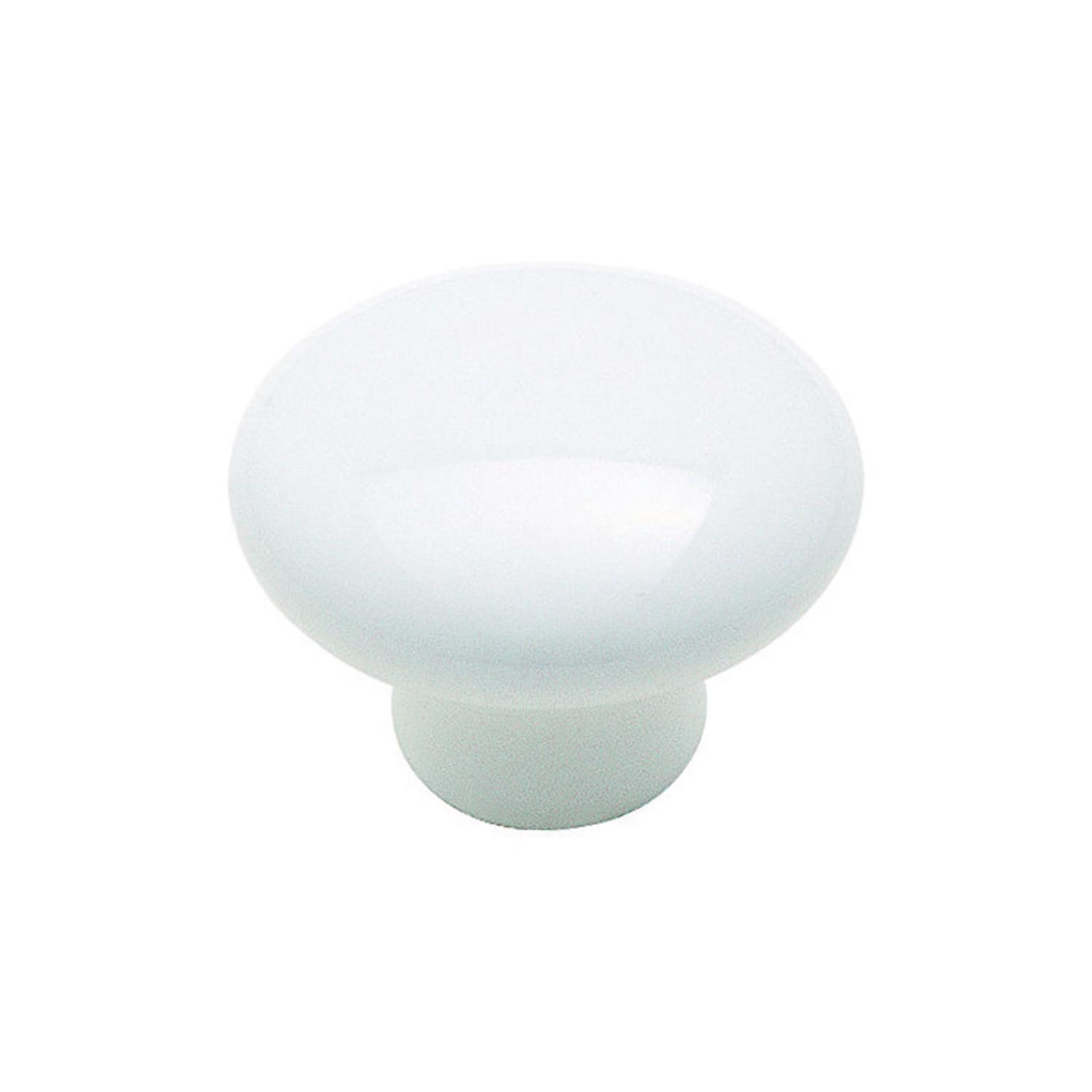 Amerock Allison Round Cabinet Knob 1-1/4 in. D 15/16 in. Flat 1 pk