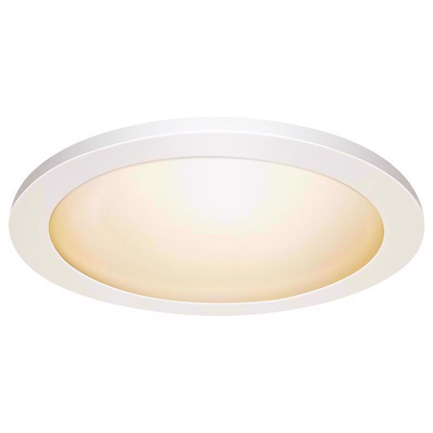 Feit Electric 1 in. H X 15 in. W X 15 in. L White LED Flat Panel Light Fixture