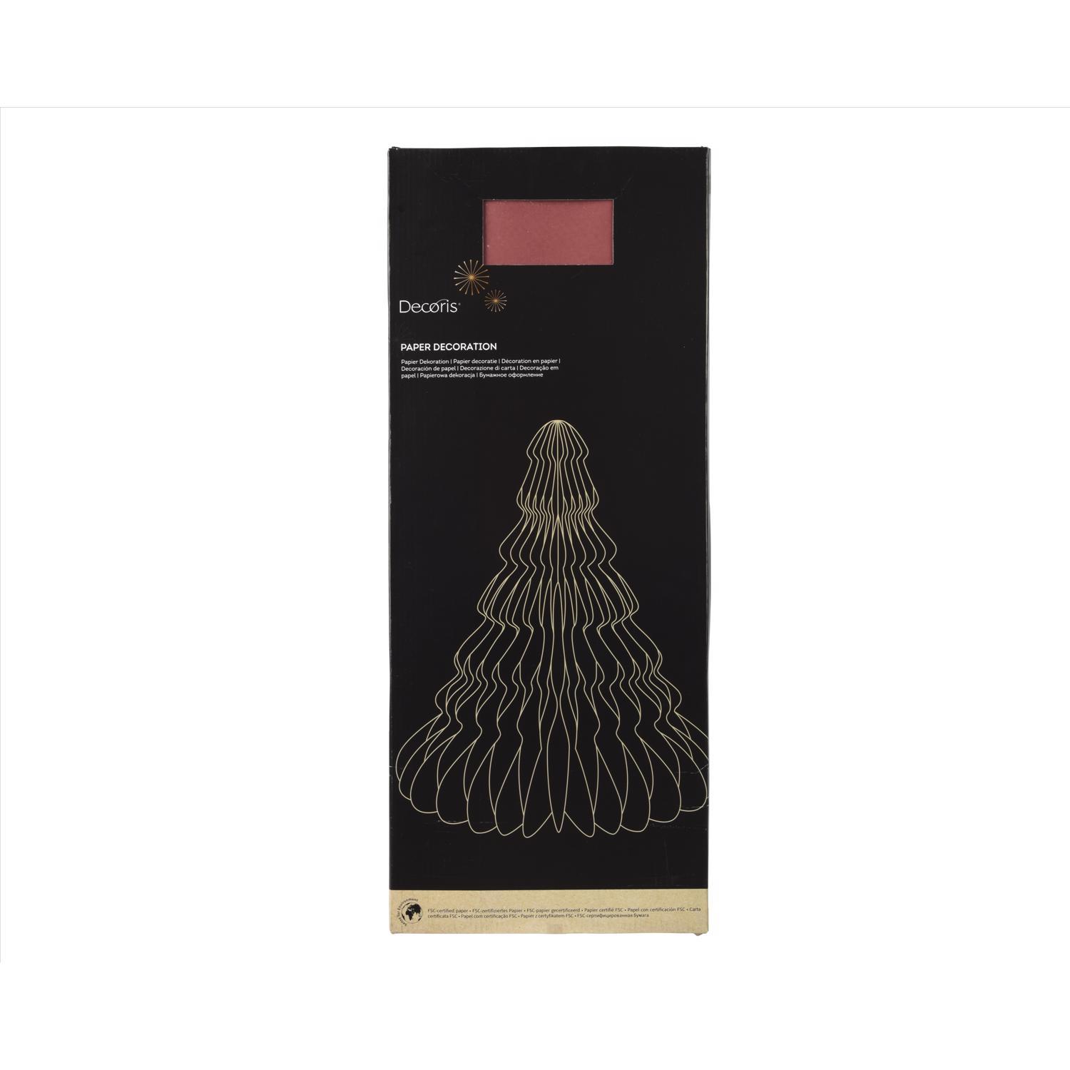 Decoris Red Table Decor 35 in.