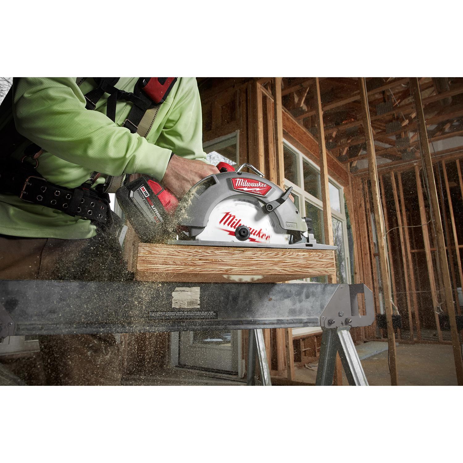 Milwaukee 7-1/4 in. D X 5/8 in. Fine Finish Tungsten Carbide Circular Saw Blade 40 teeth 1 pc