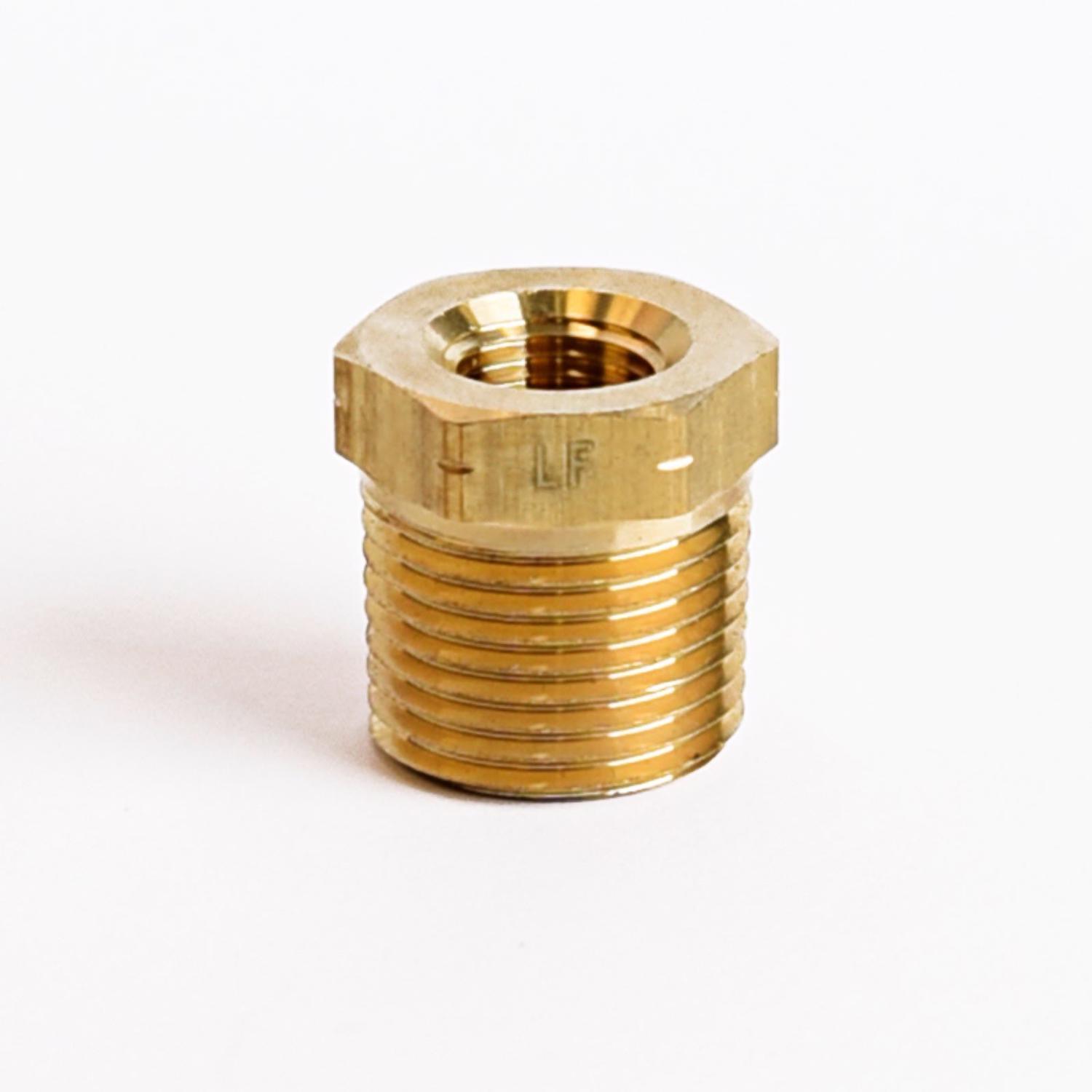 ATC 3/8 in. MPT 1/8 in. D FPT Brass Hex Bushing