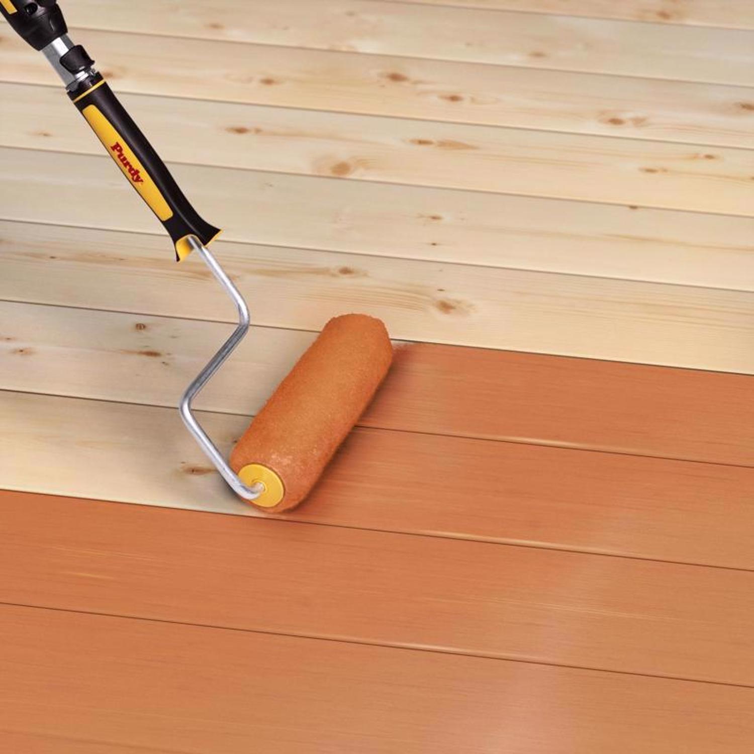 Thompson's WaterSeal Solid Natural Cedar Water-Based Acrylic/Alkyd/Urethane Waterproofing Wood Stain
