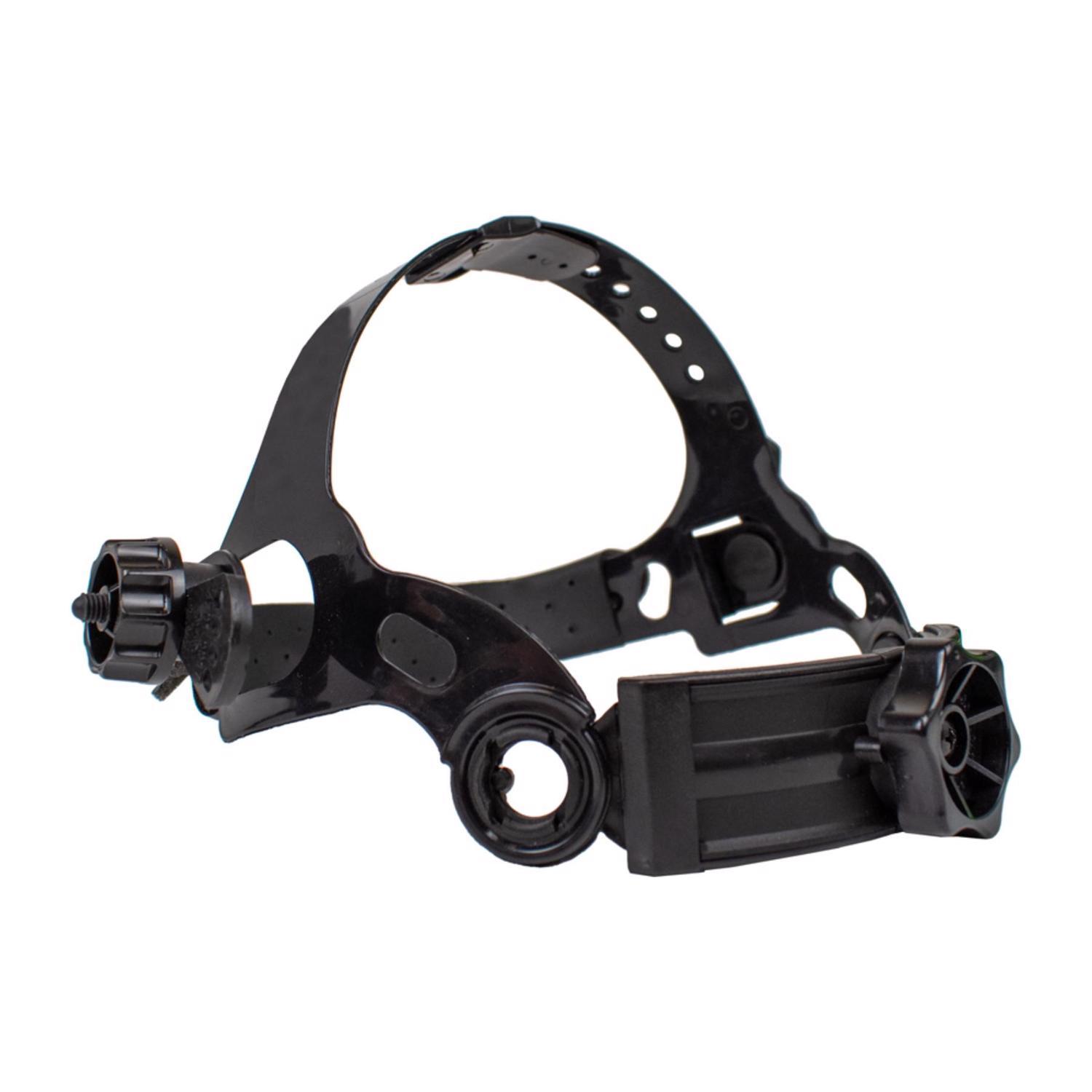 Forney Ratcheting Headgear for Welding Helmet Black/Gray 1 pc