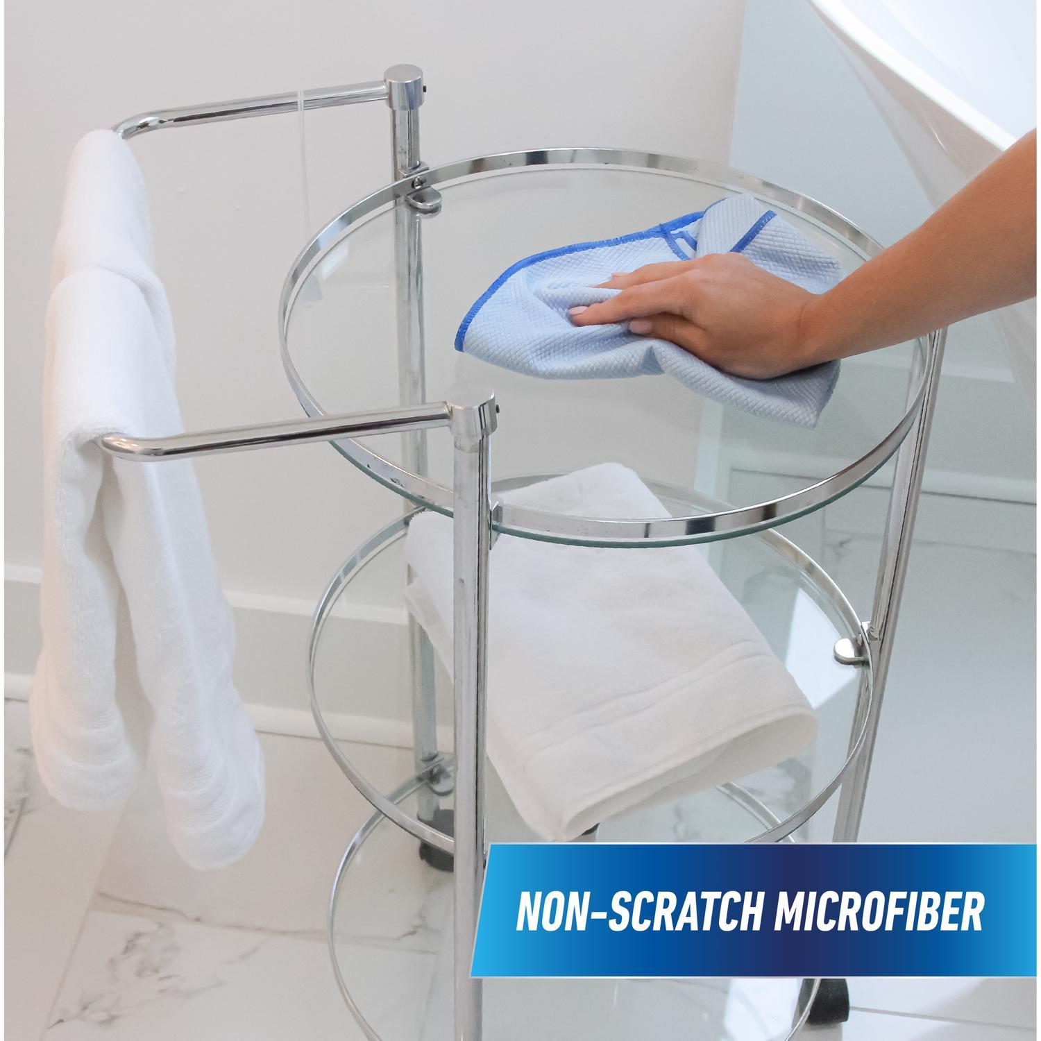 Unger Professional Grade Microfiber Cleaning Towel 18 in. W X 18 in. L 3 pk