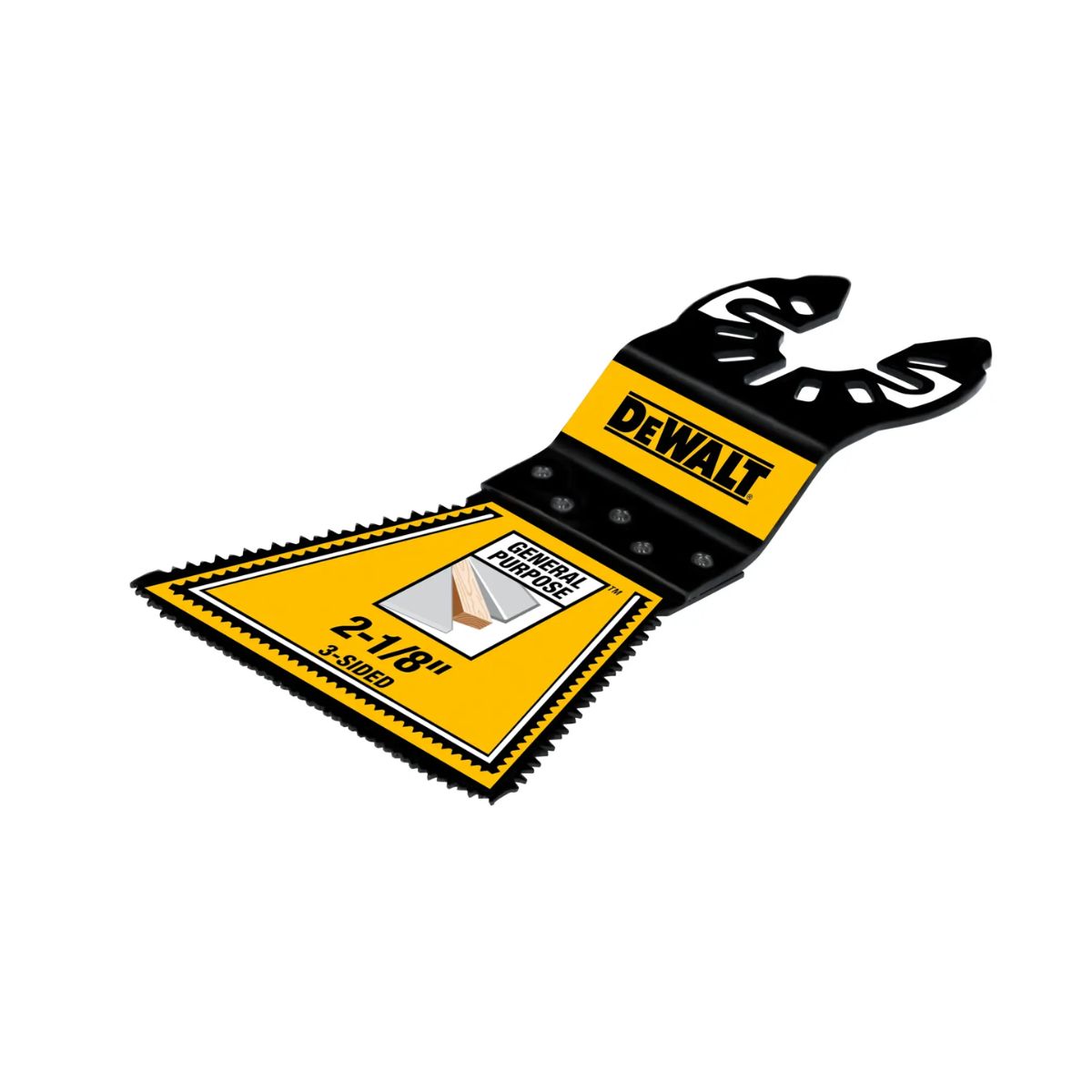 DEWALT 2-1/8 in. W Bi-Metal 3-Sided Oscillating Blade 1 Pack