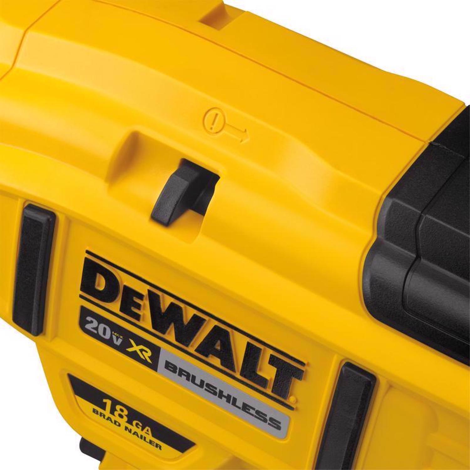 DeWalt 20V MAX XR 18 Ga. Cordless Nailer Tool Only 20 V