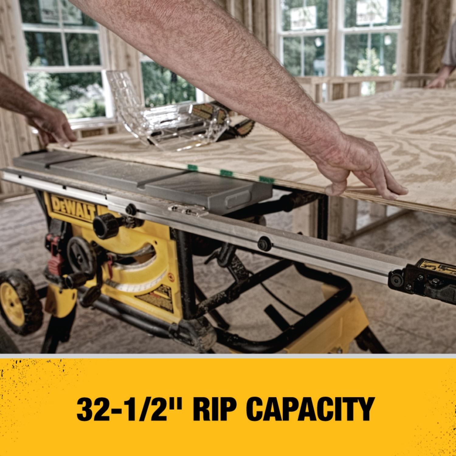 DeWalt 15 amps Corded 10 in. Table Saw