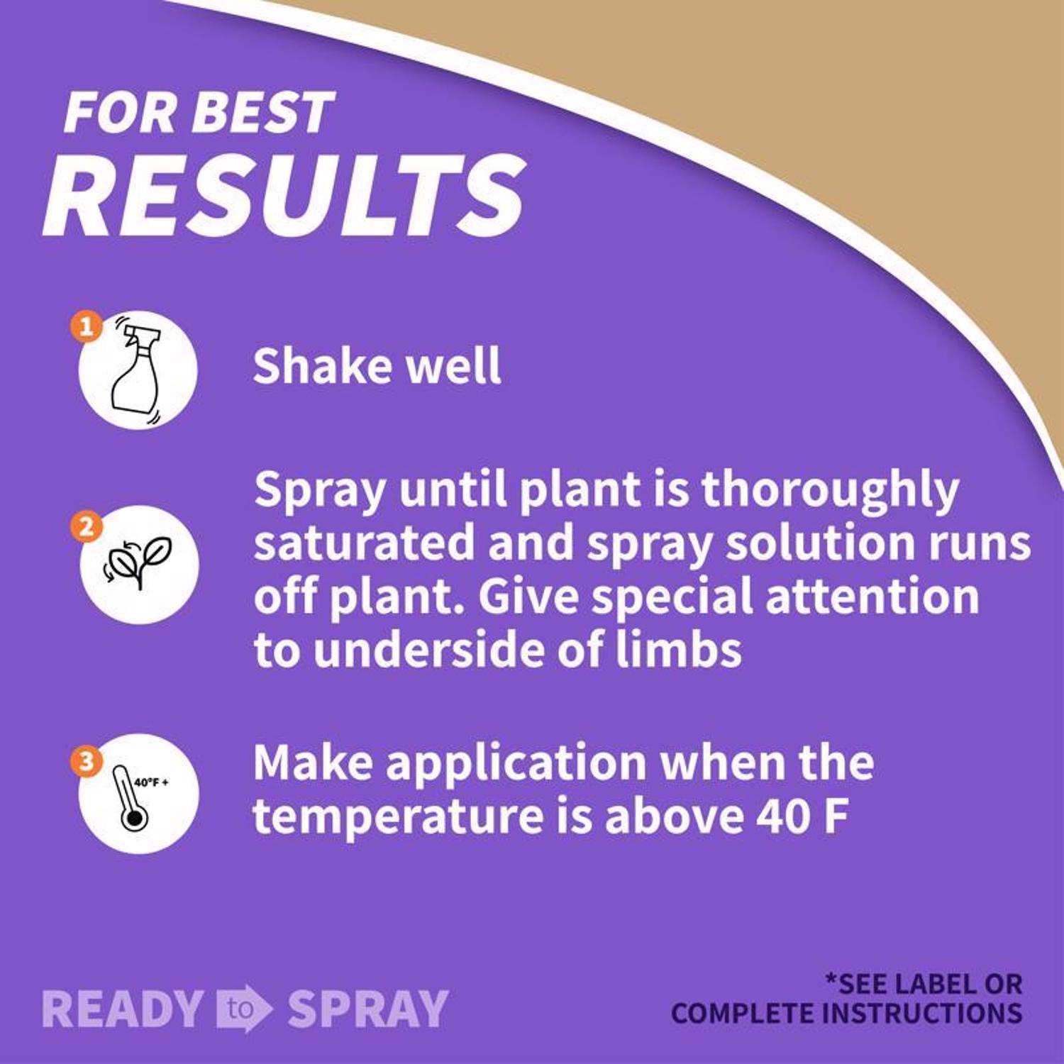 Bonide All seasons Organic Horticultural Spray Oil Liquid 32 oz