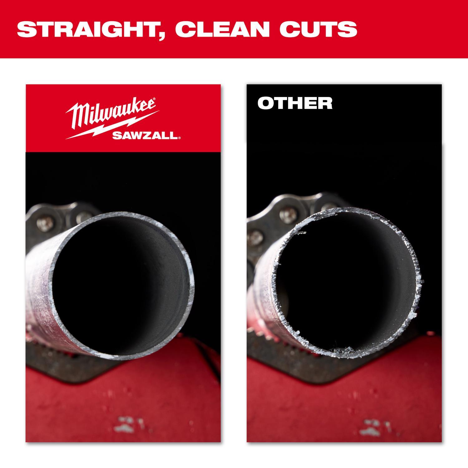 Milwaukee Torch 9 in. Nitrus Carbide Reciprocating Saw Blade 10 TPI 1 pk