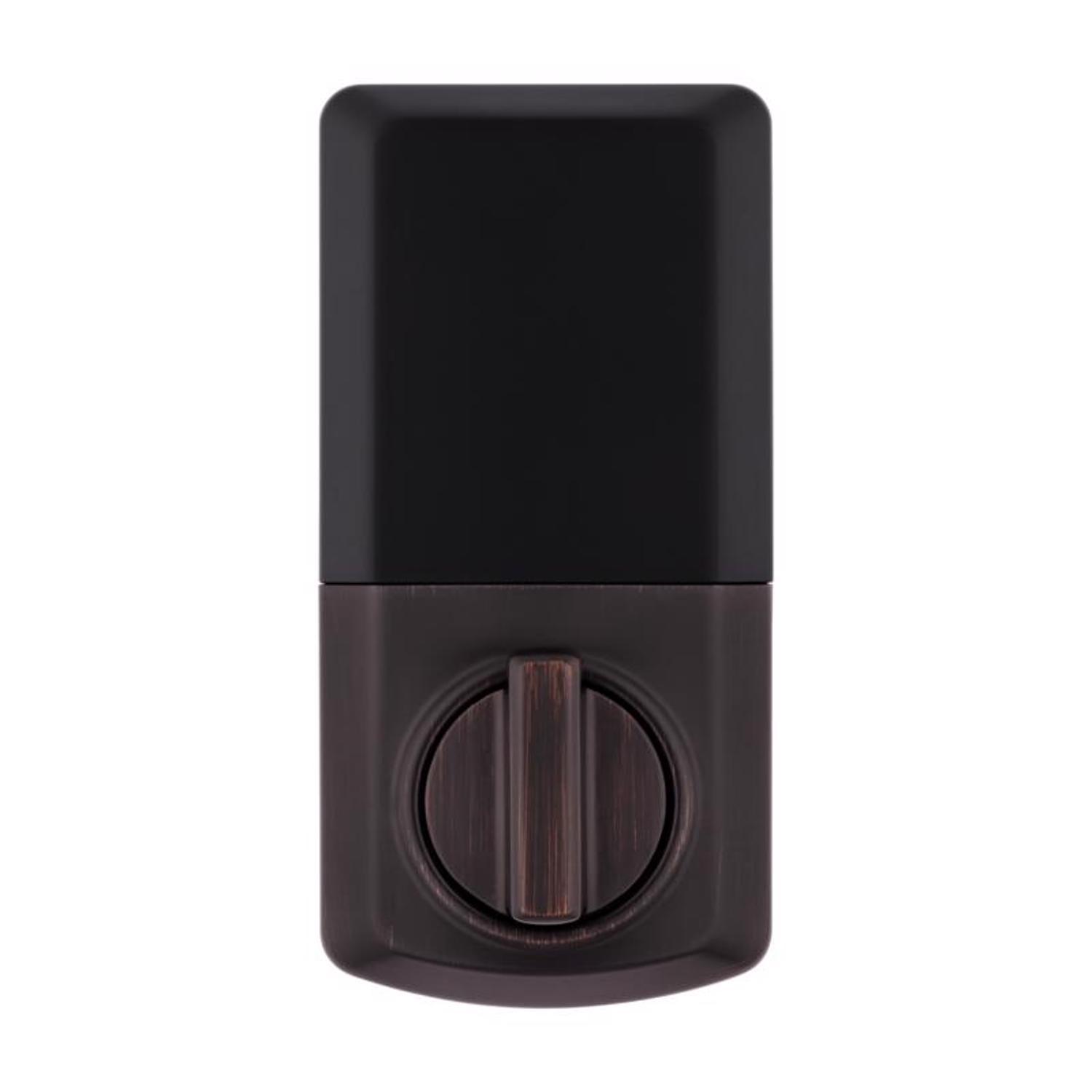 Kwikset SmartCode Venetian Bronze Zinc Electronic Deadbolt