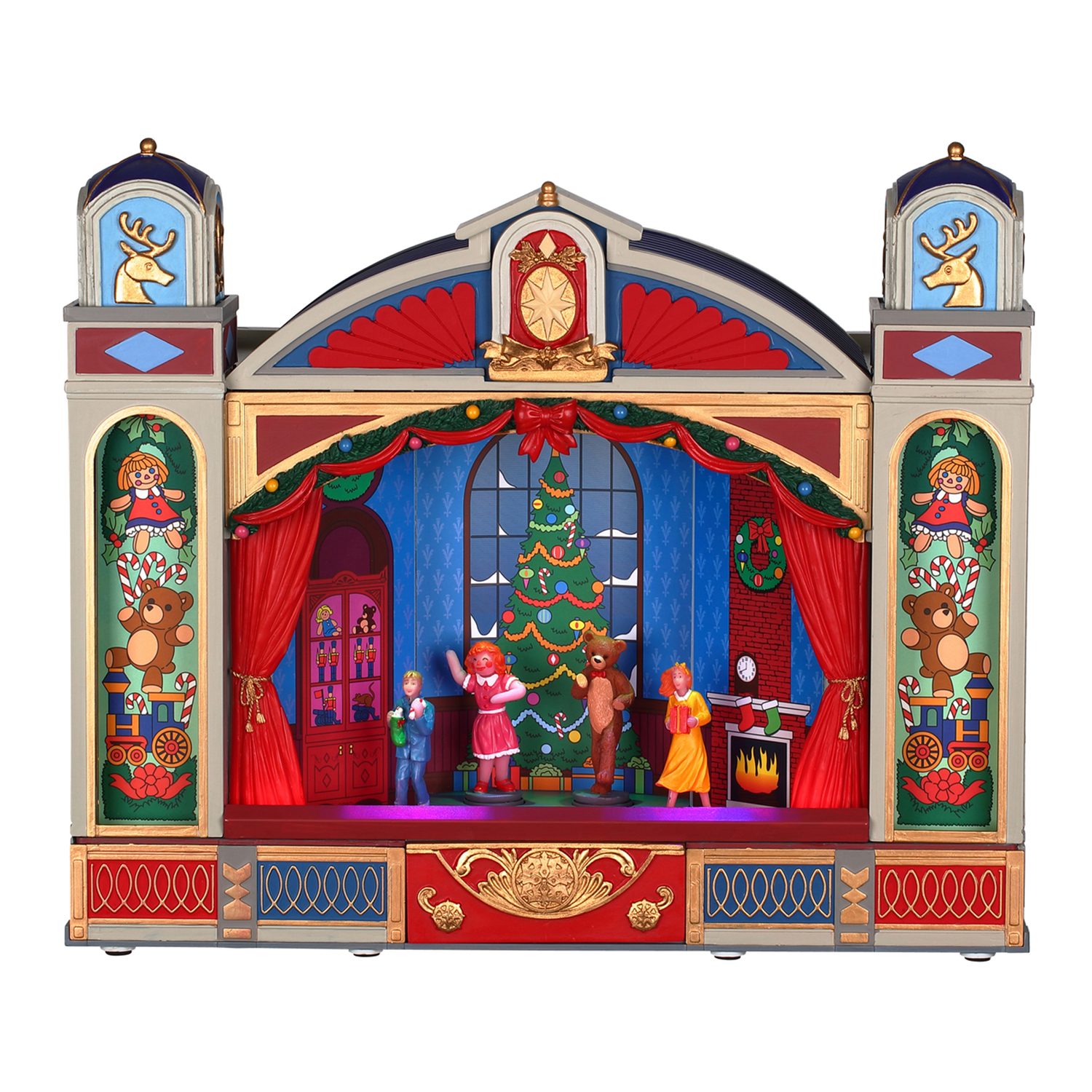 Lemax Multicolored Ballet Christmas Village 11.02 in.