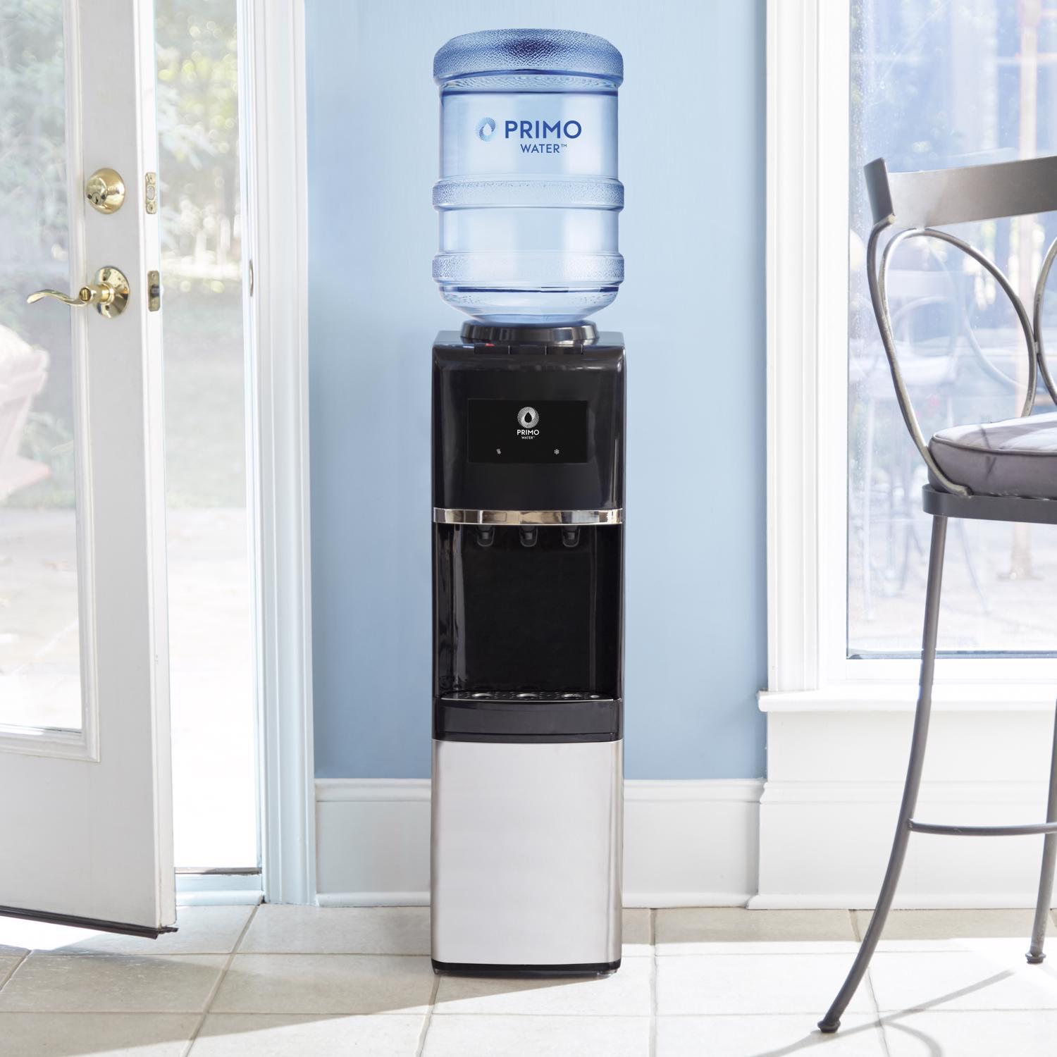 Primo Water Deluxe 3-5 gal Black Water Dispenser Plastic