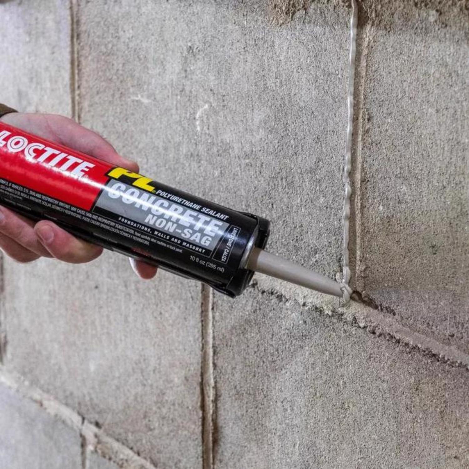 Loctite PL Limestone Polyurethane Concrete and Masonry Filler and Sealant 10 oz