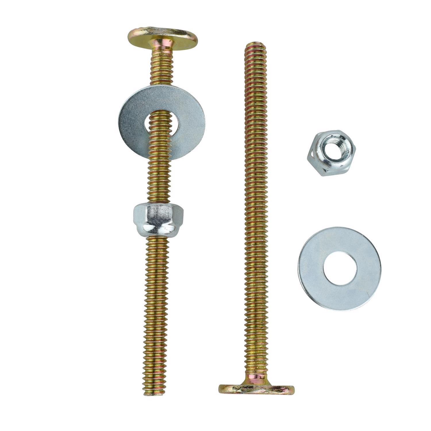 Ace Toilet Bolt Set Brass