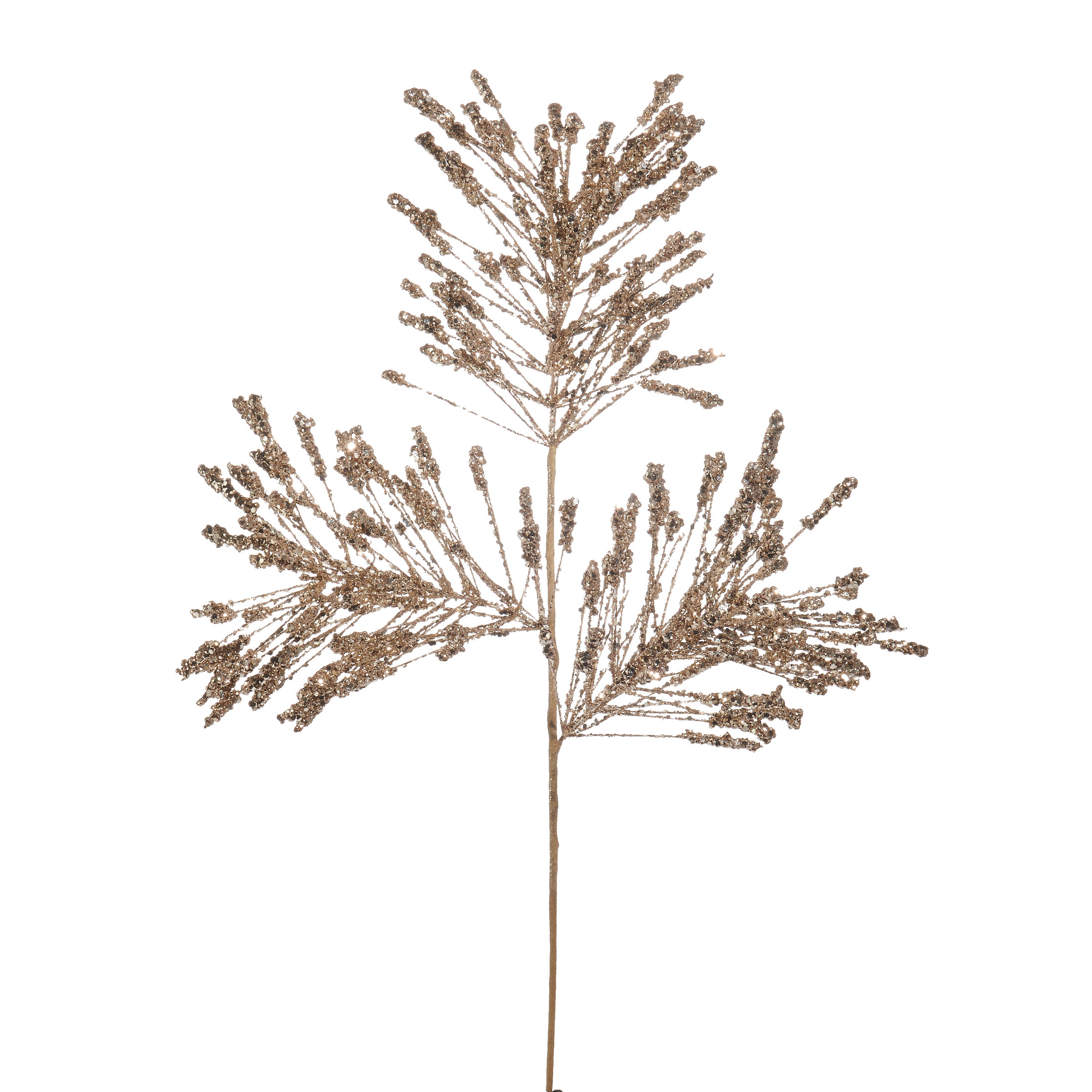 Raz Imports 29 in. Soft Gold Glitter Spray