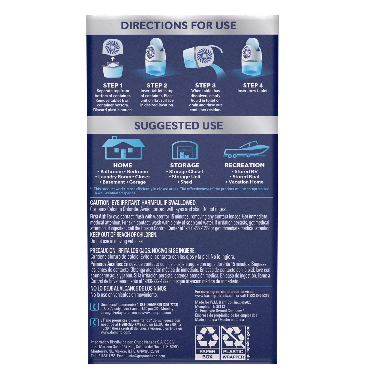 DampRid Moisture Absorber and Odor Eliminator Fresh Scent 15.87 oz 1 pk