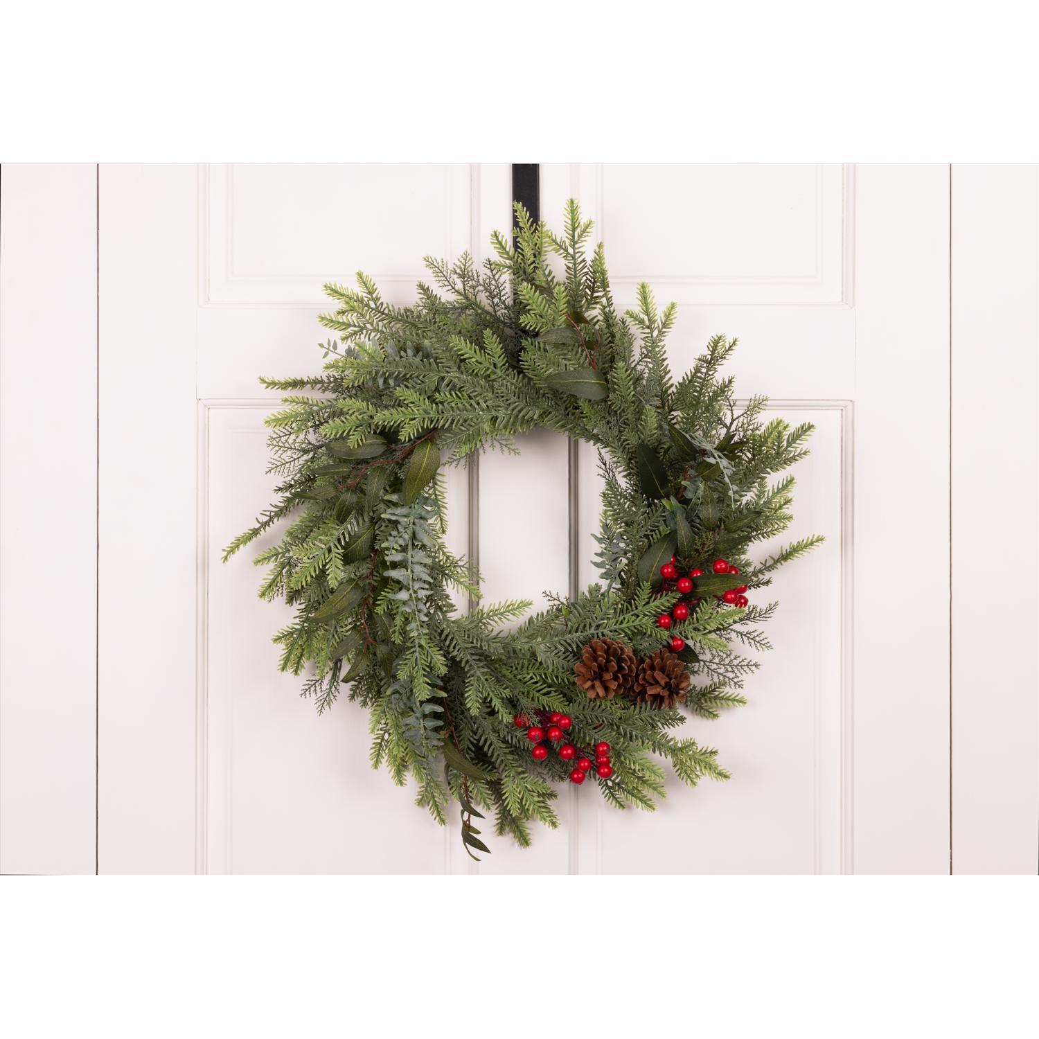 Celebrations 24 in. D X 24 ft. L Thinner Everyday Wreath