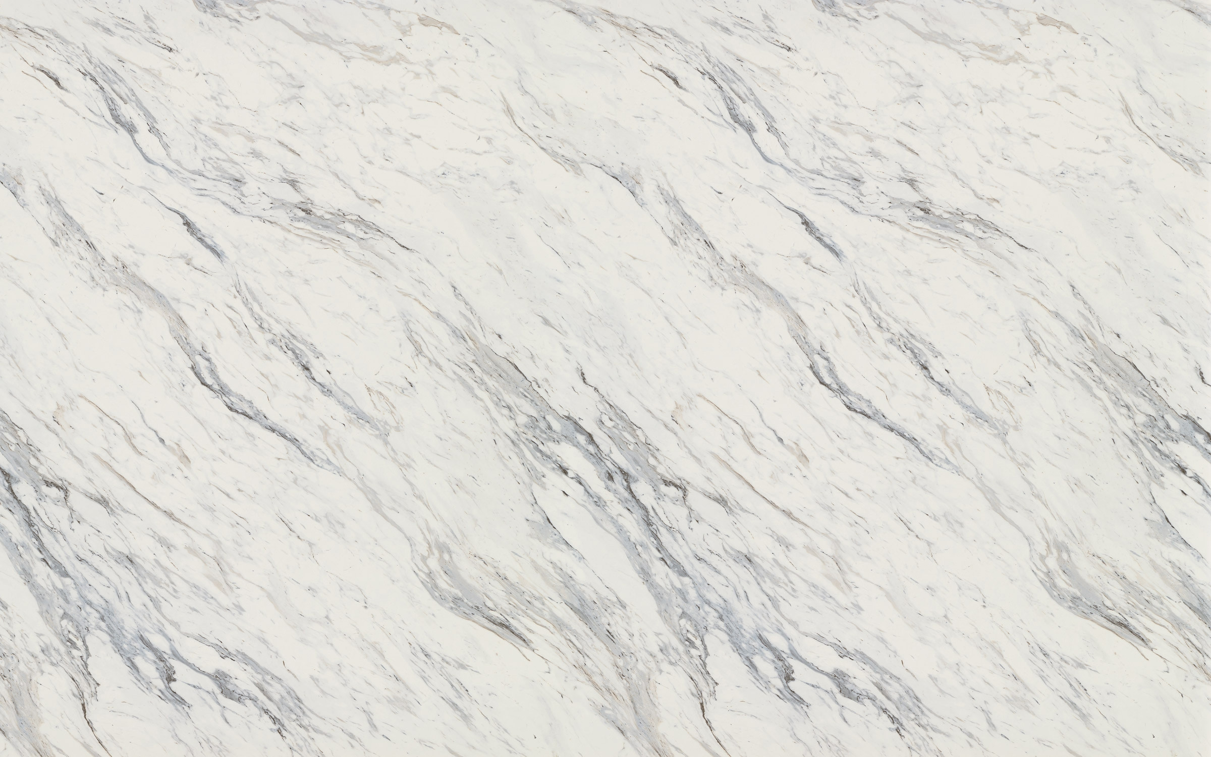 Hartson-Kennedy Laminate Vanity Top 6 ft. Calcutta Marble Caspian Edge No Backsplash