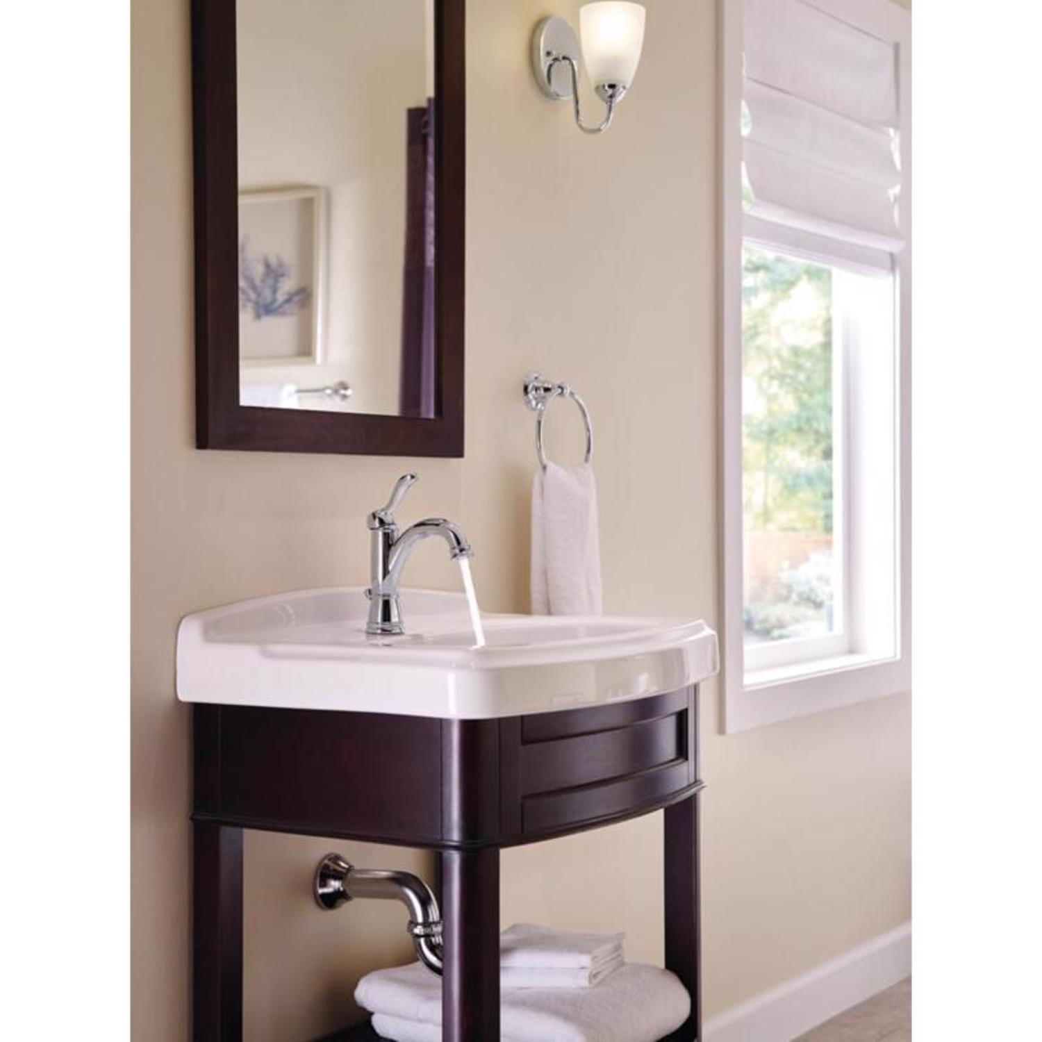 Delta Porter Chrome Bathroom Faucet 4 in.