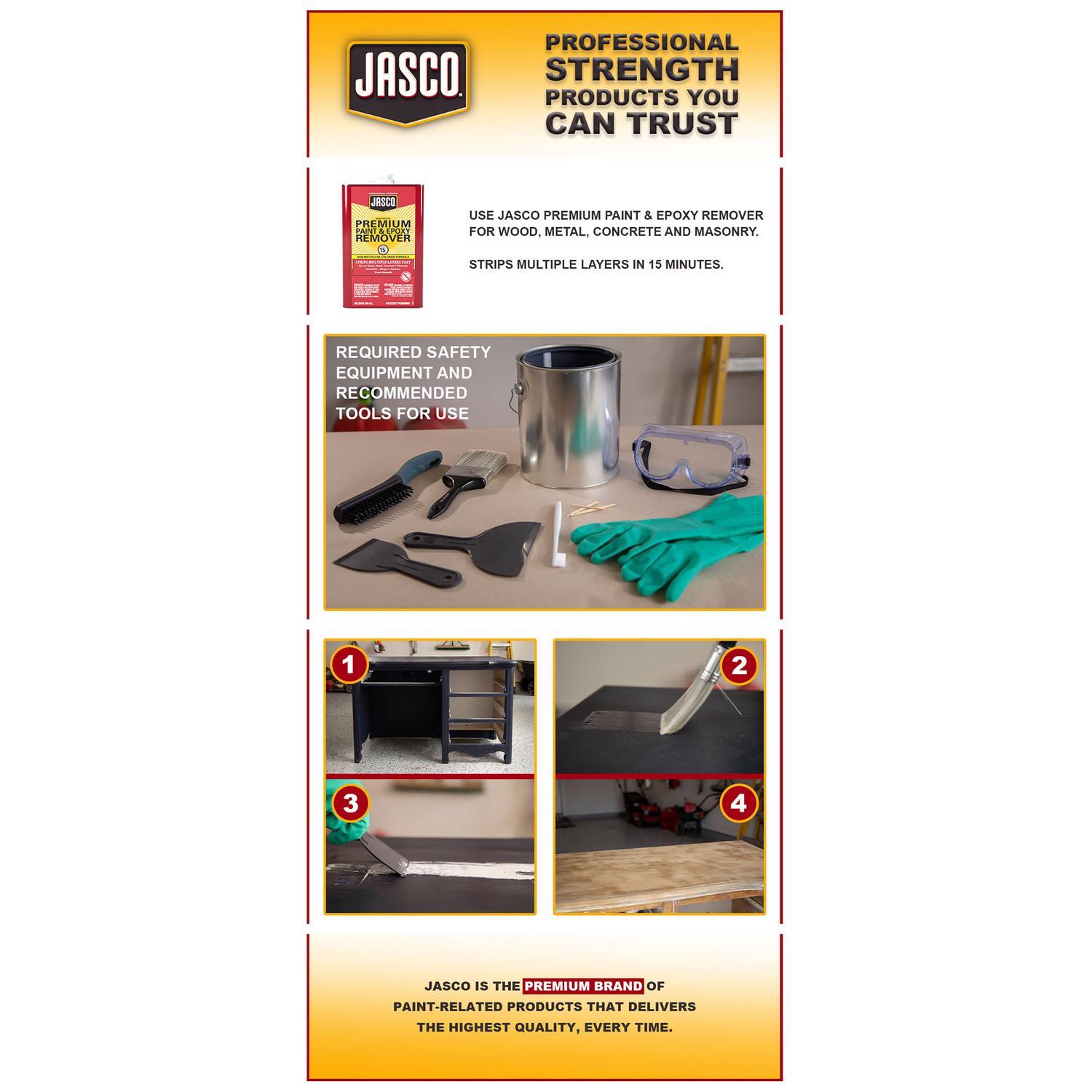 Jasco Premium Paint & Epoxy Remover 1 qt