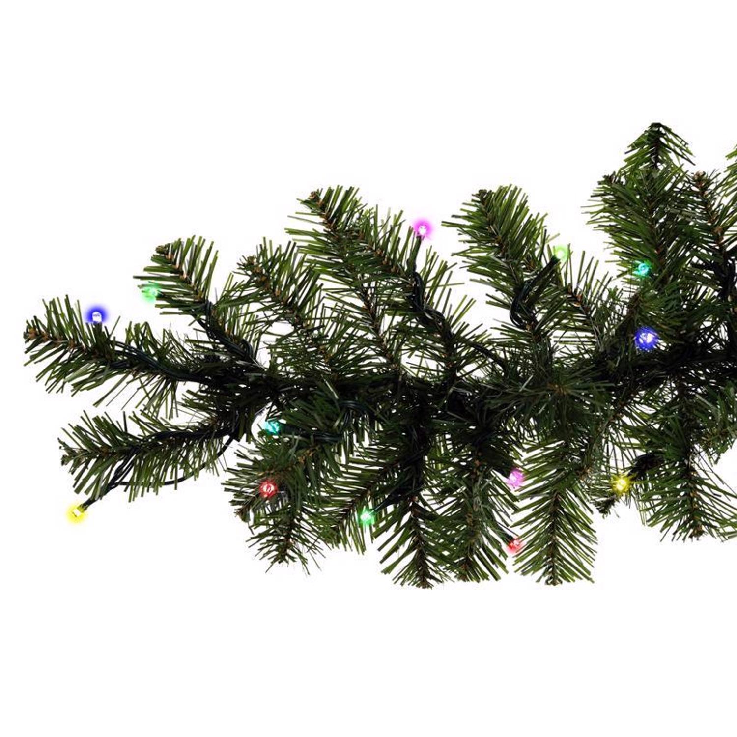 Celebrations 9 ft. L LED Prelit RGBW Brilliant Garland