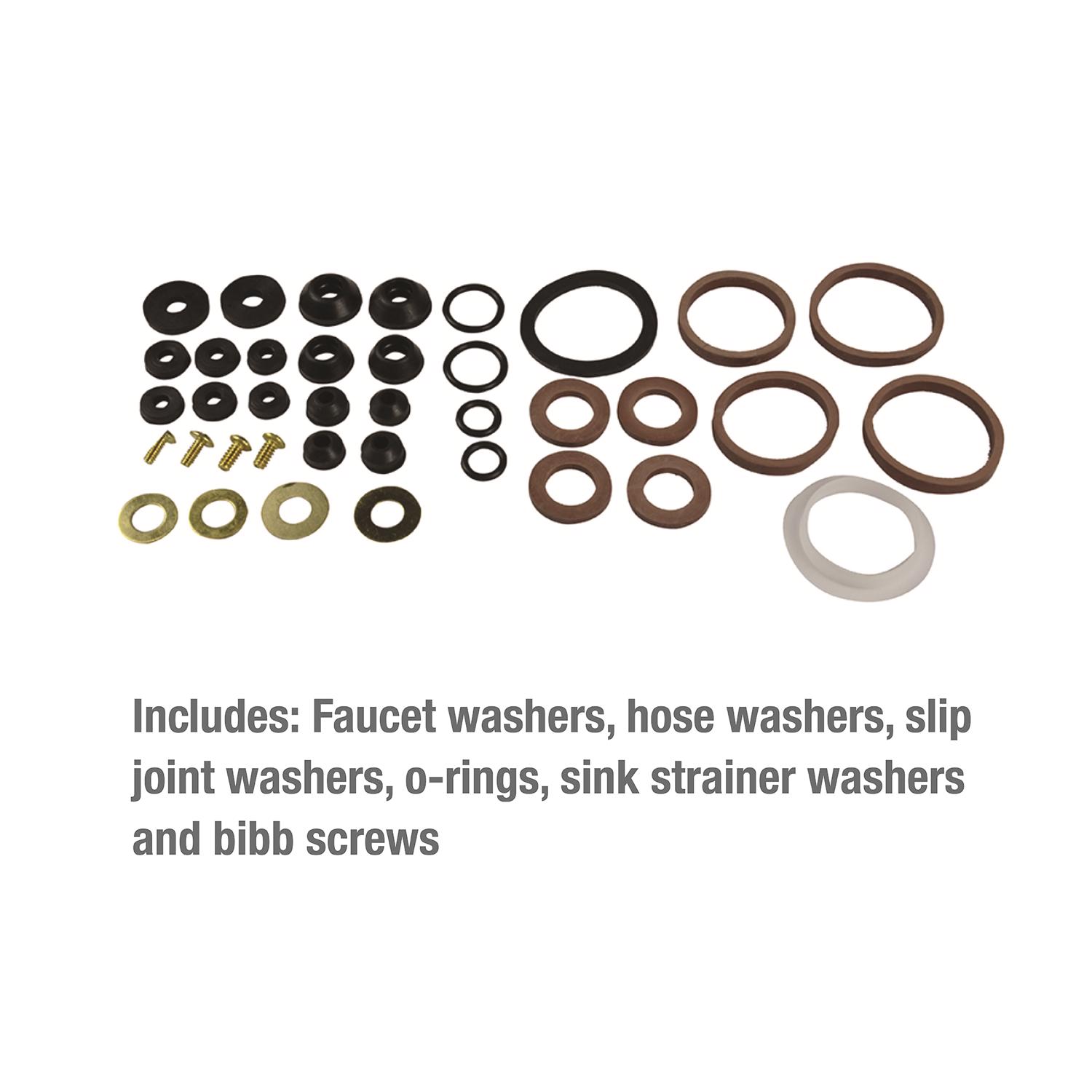 Ace Assorted in. D Rubber Washer Emergency Kit 1 pk